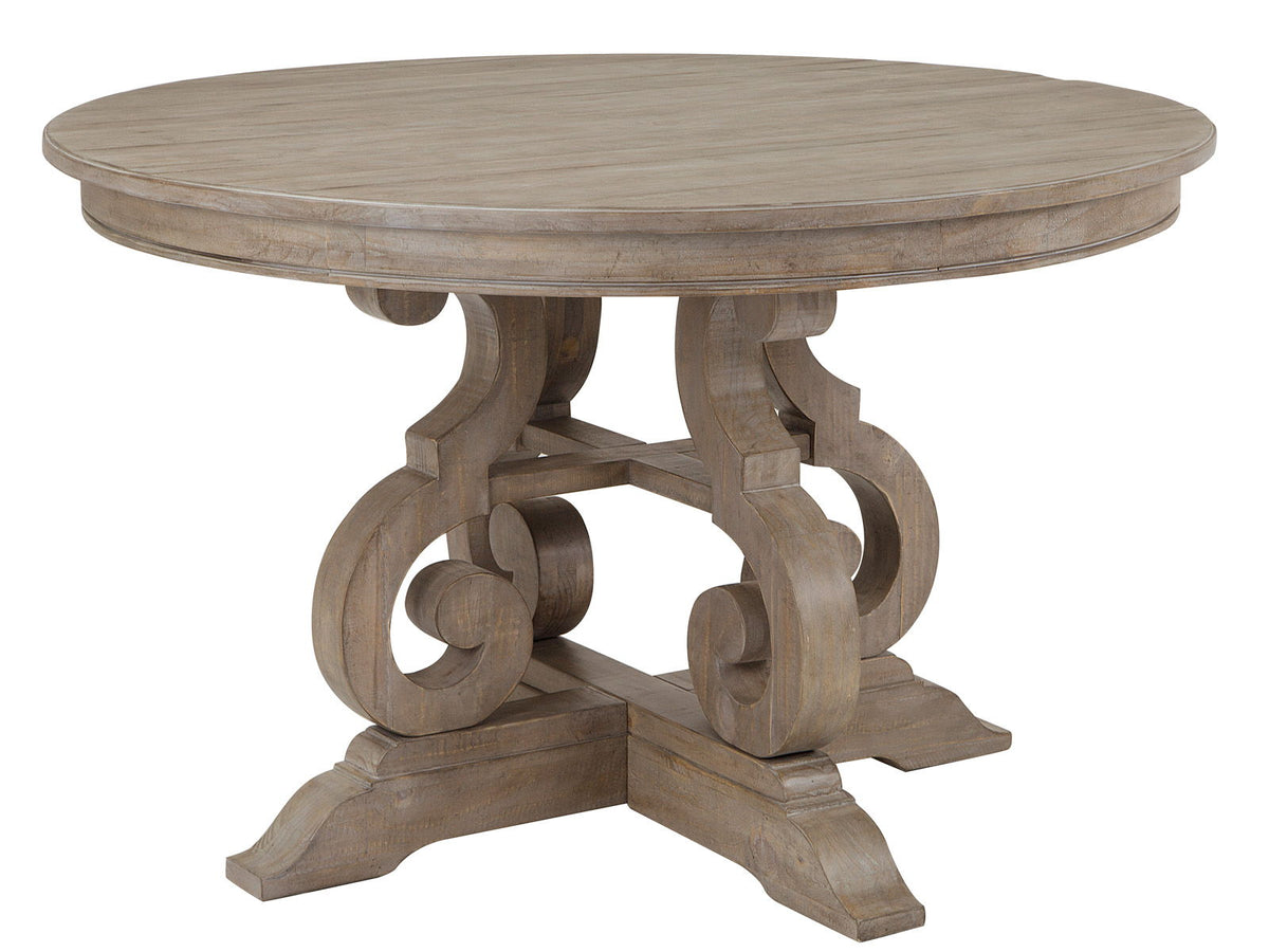 Tinley Park - 48" Round Dining Table - Dove Tail Gray