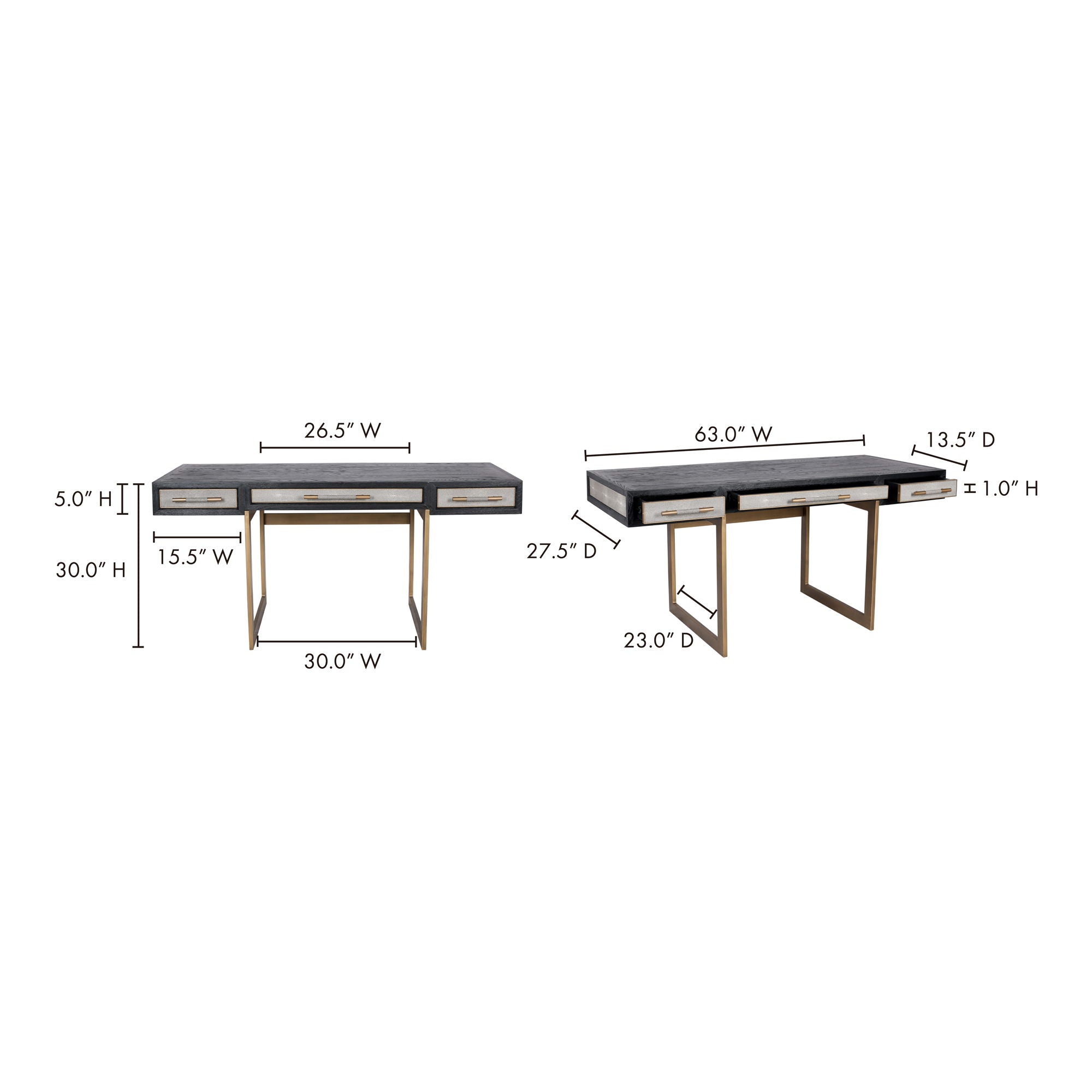 Mako - Desk - Gray