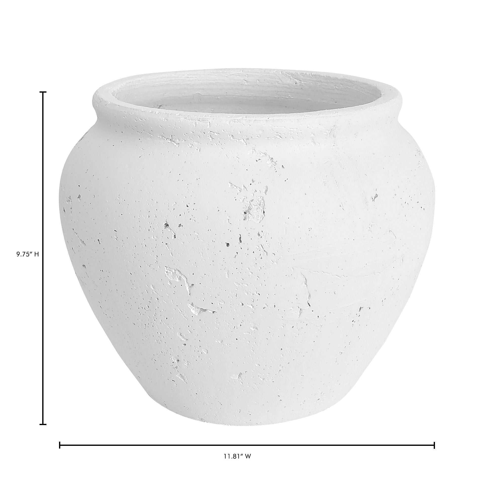 Nisso - Decorative Vessel - White