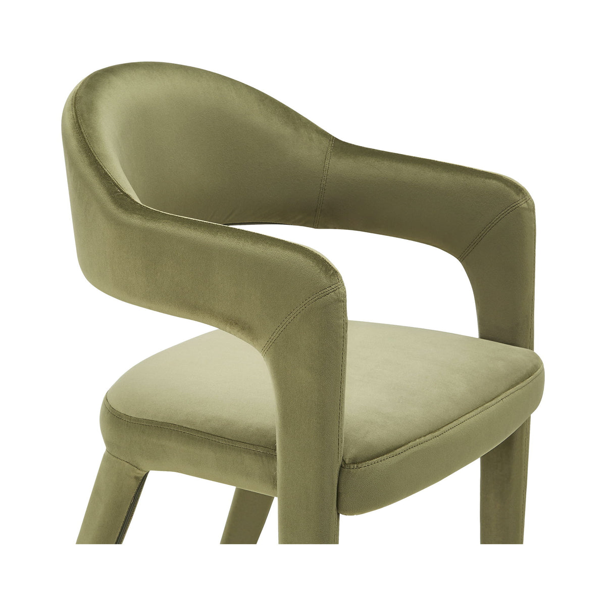 Martens - Dining Chair Velvet - Green