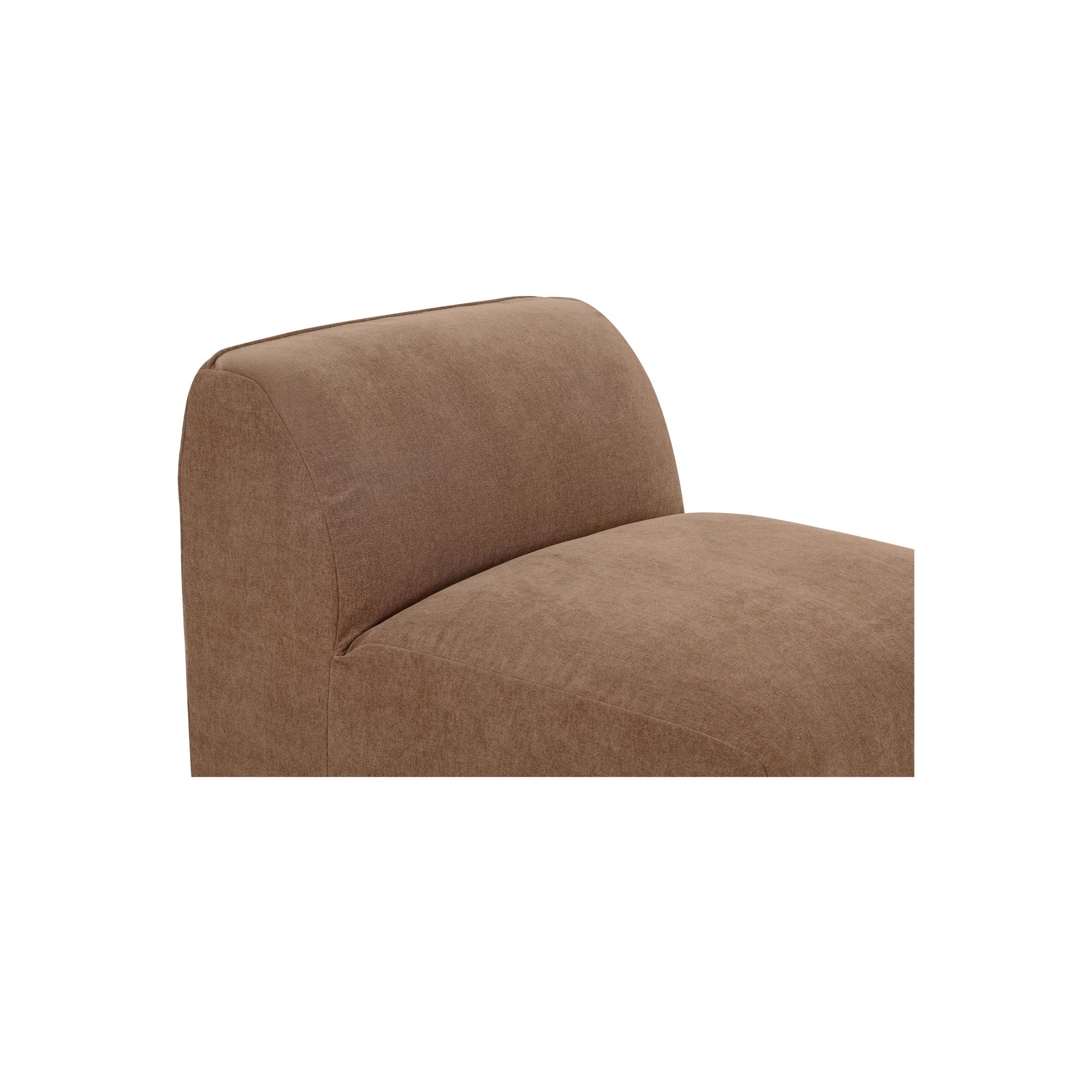 Isla - Armless Chair - Light Brown