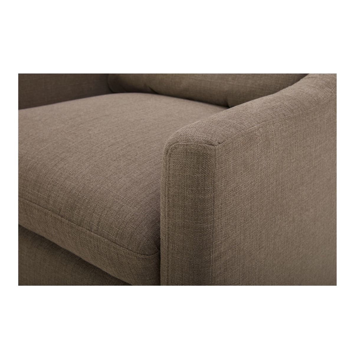 Linden - Swivel Chair - Soft Taupe / Tan