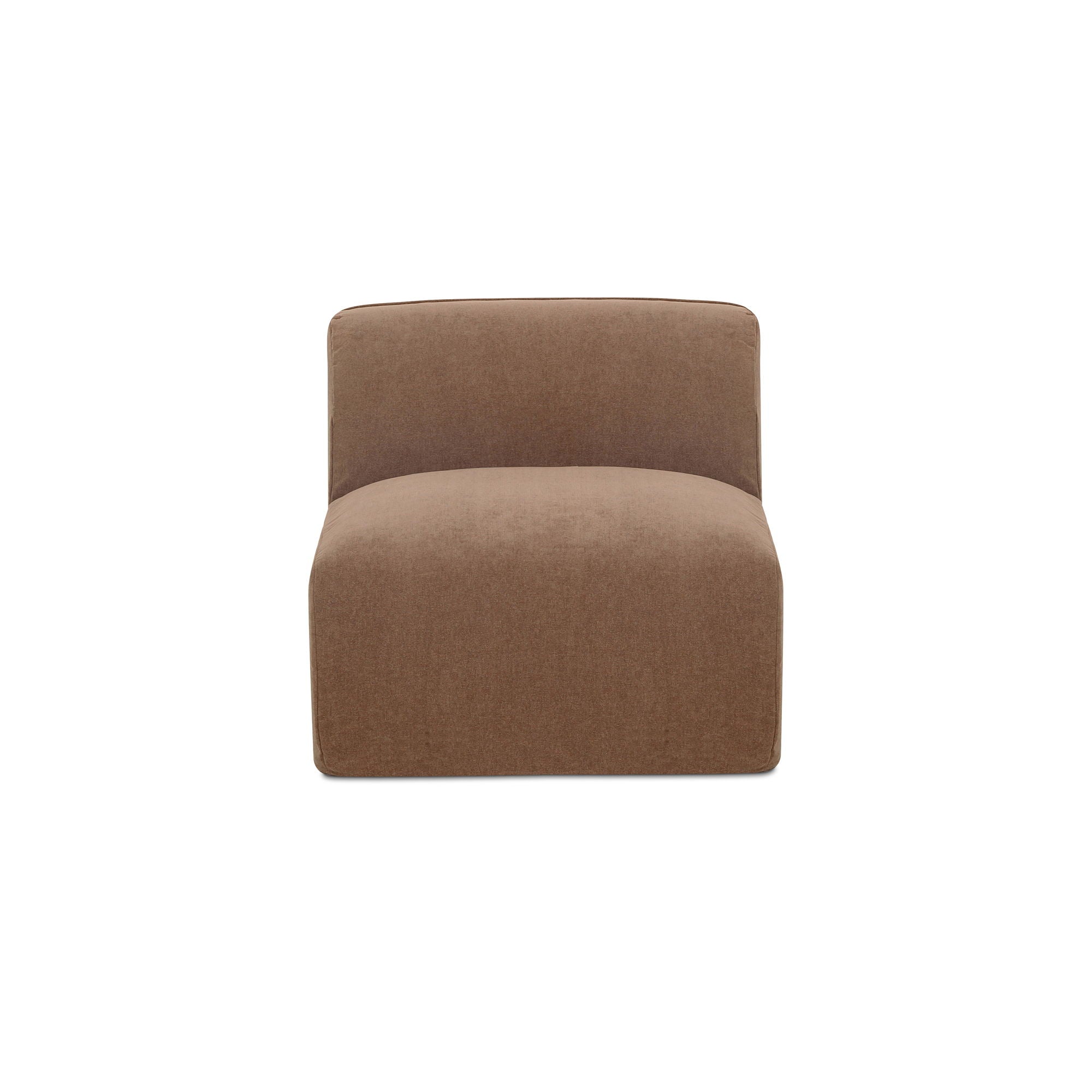 Isla - Armless Chair - Light Brown