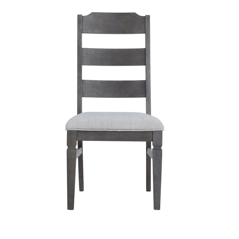 Foundry - Ladder Chair - Brushed Pewter
