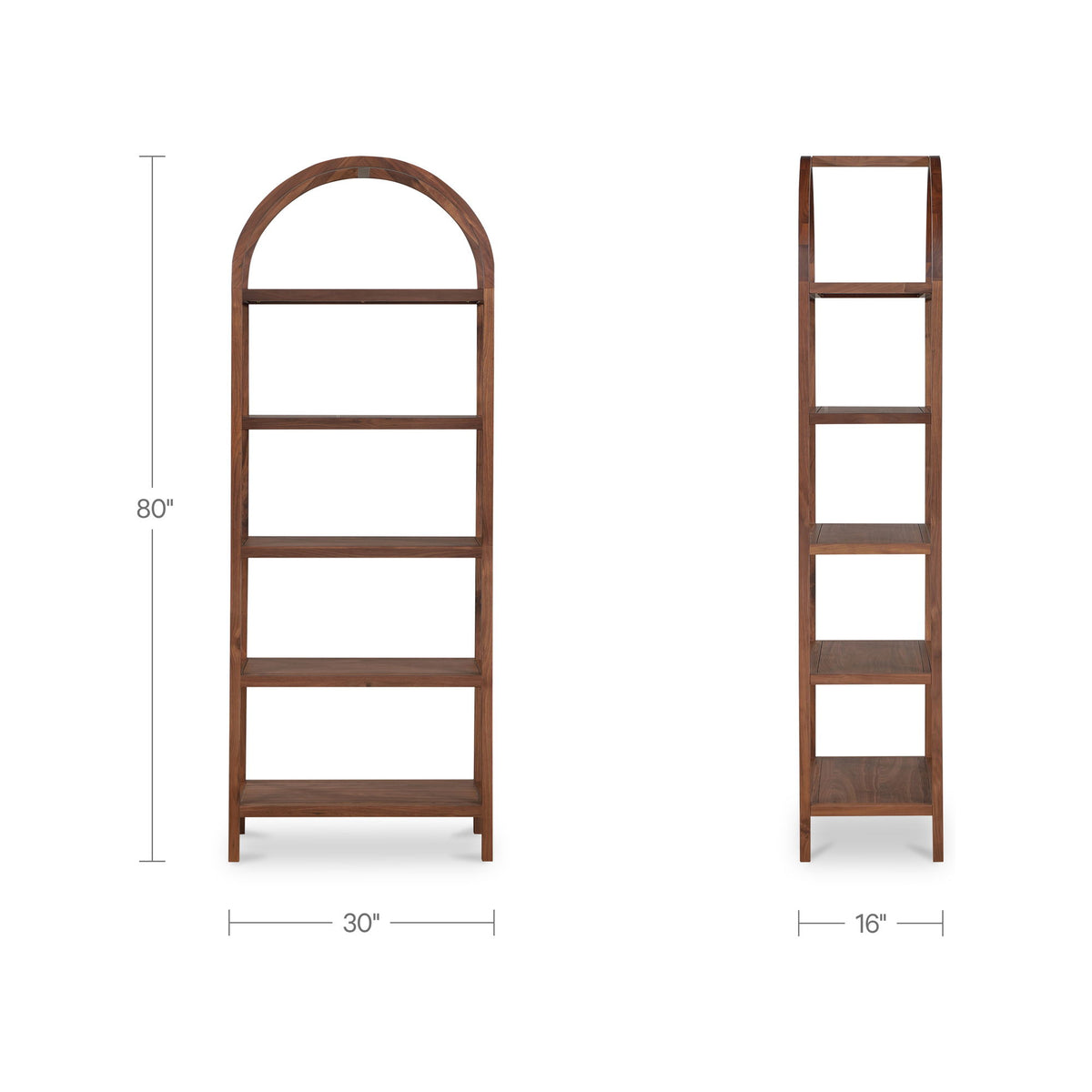 Eero - Bookcase - Walnut