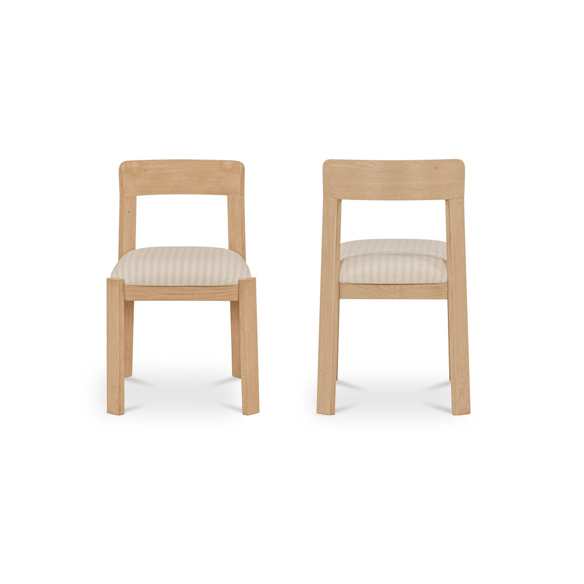 Oli - Dining Chair Stripe (Set of 2) - Multicolor