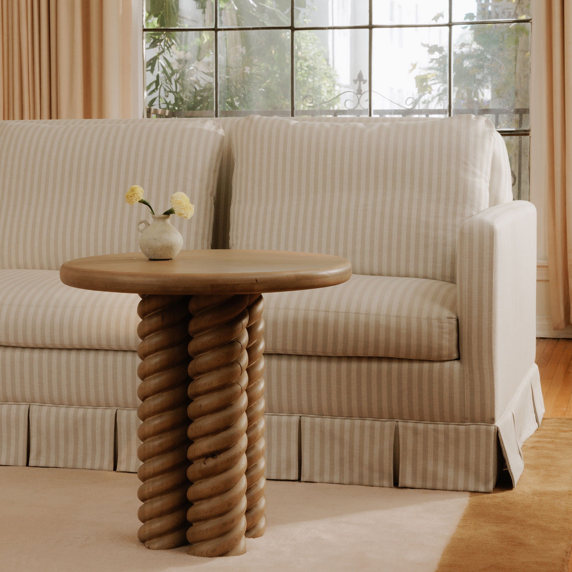 Treccia - Side Table - Oak