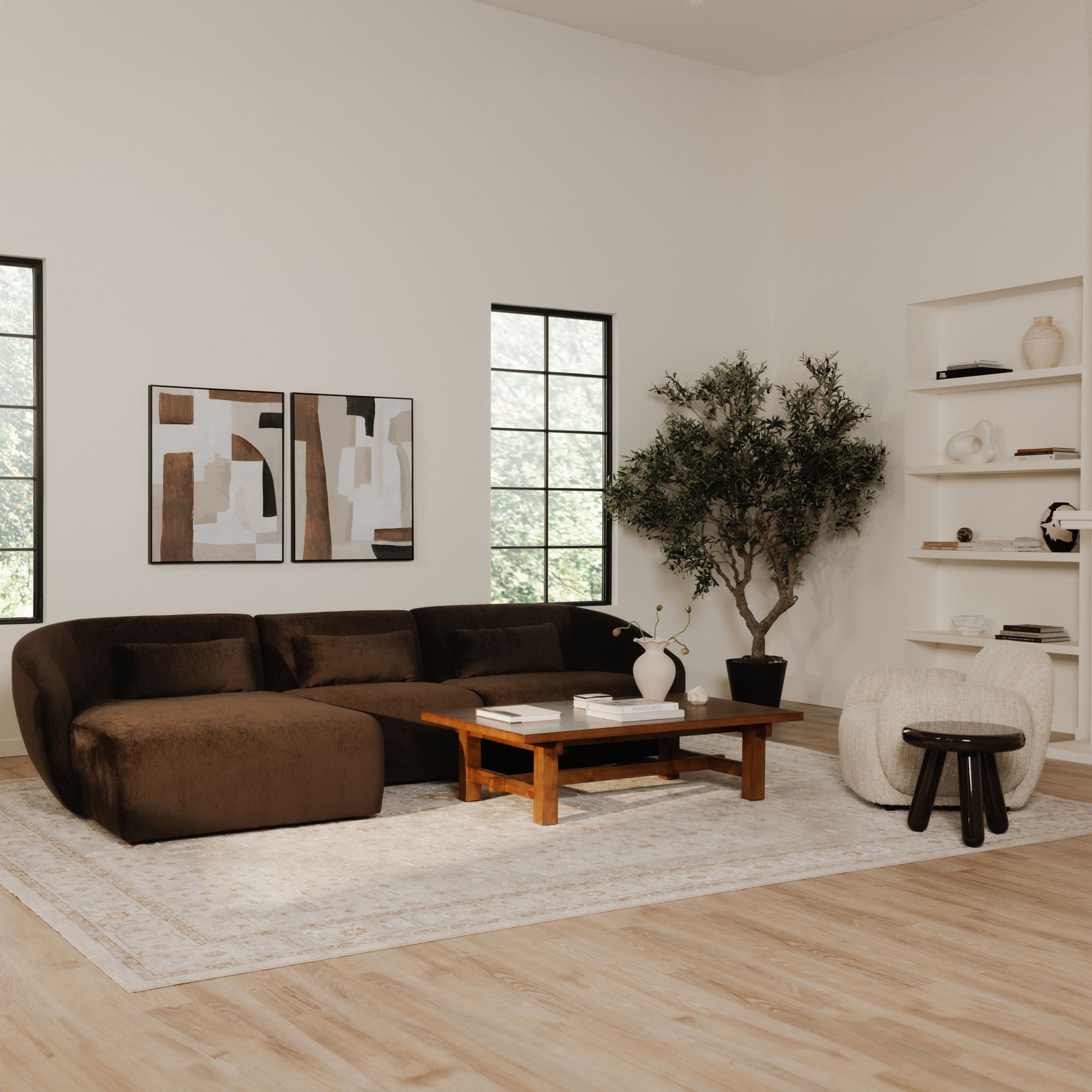 Hazel - Lounge Chair - Beige