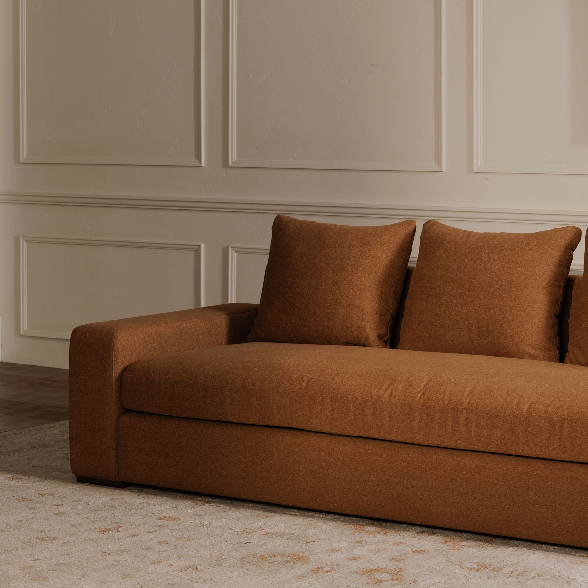 Thomas - Sofa - Rust