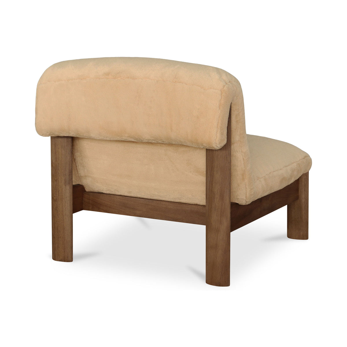 Pierce - Accent Chair Faux Fur - Brown