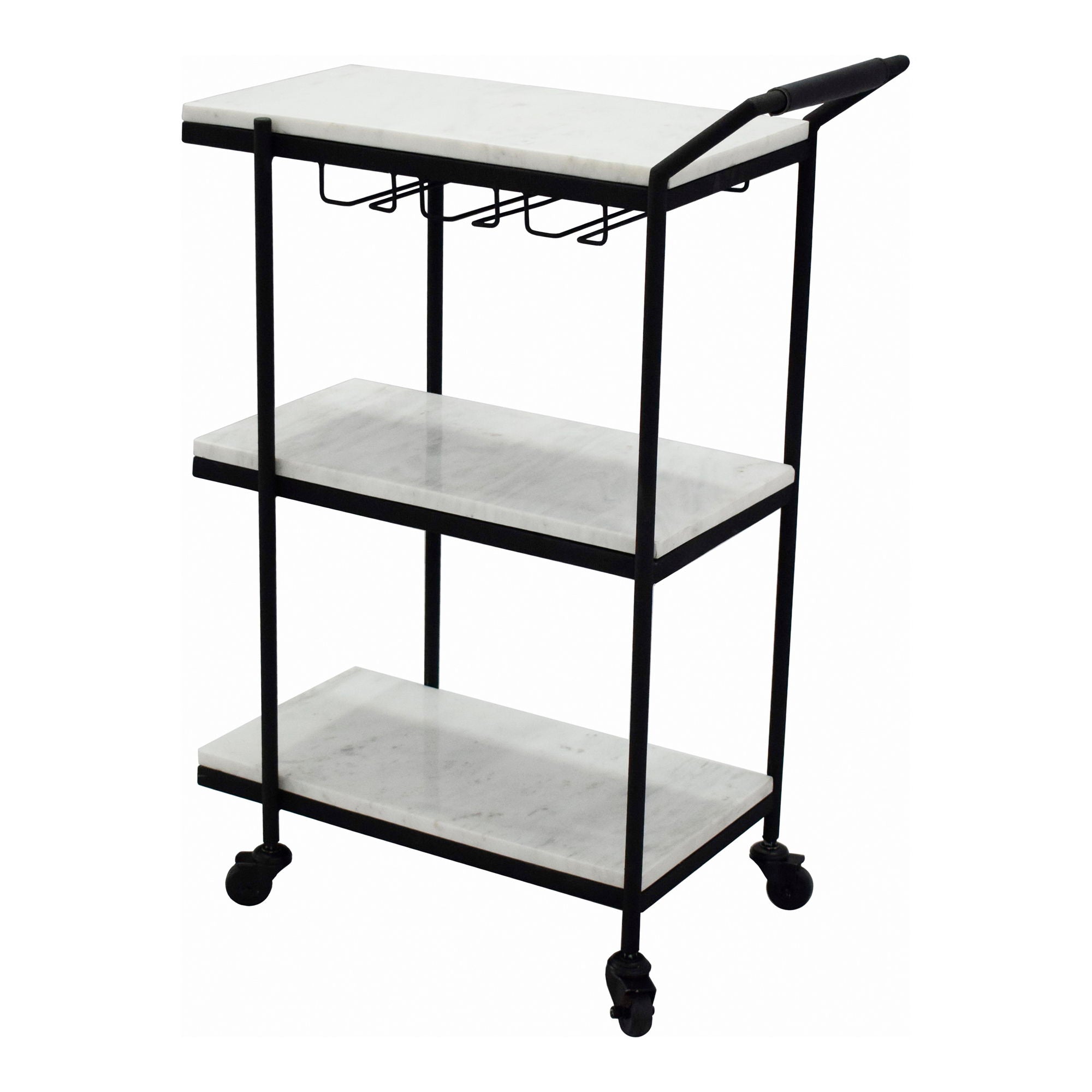After Hours - Bar Cart - White