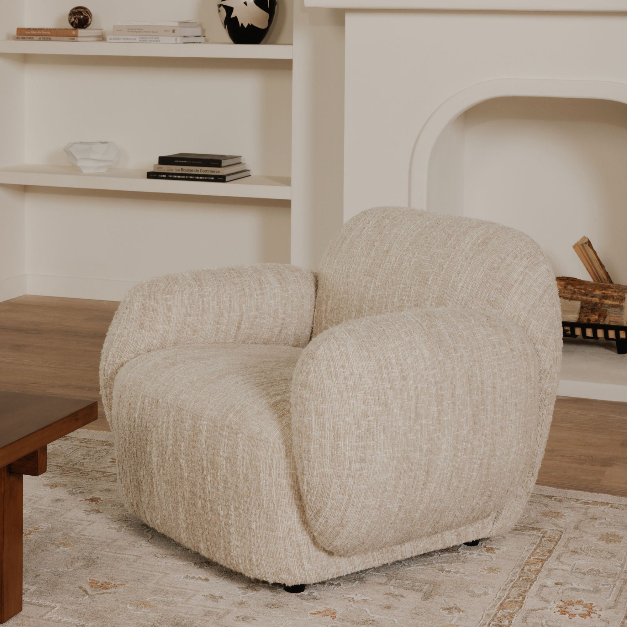 Hazel - Lounge Chair - Beige
