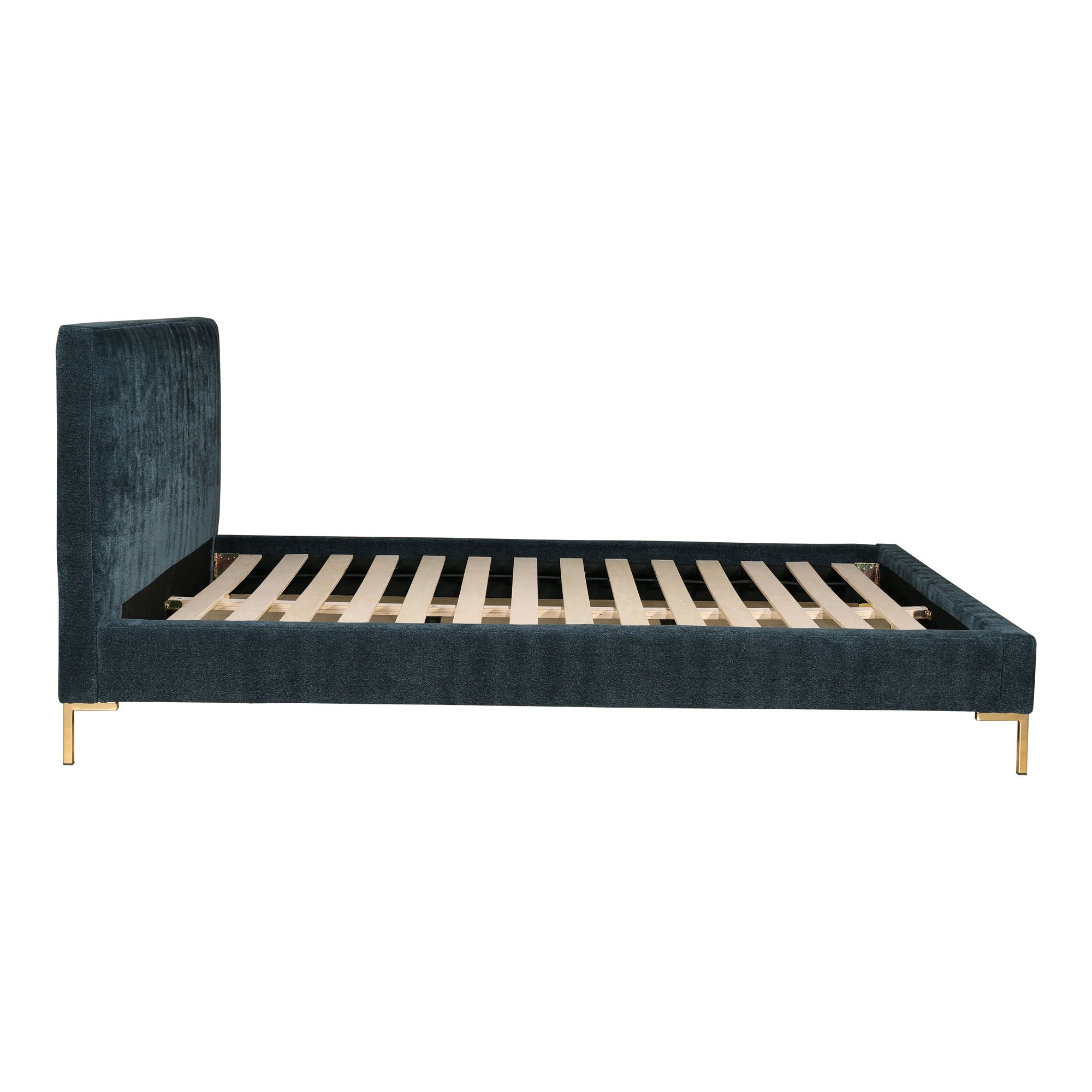 Astrid - Queen Bed Upholstery - Blue