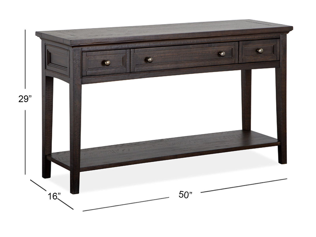 Westley Falls - Rectangular Sofa Table - Graphite