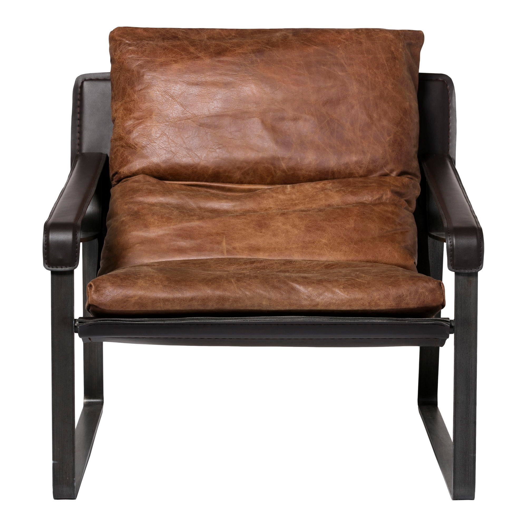 Connor - Club Chair - Light Brown