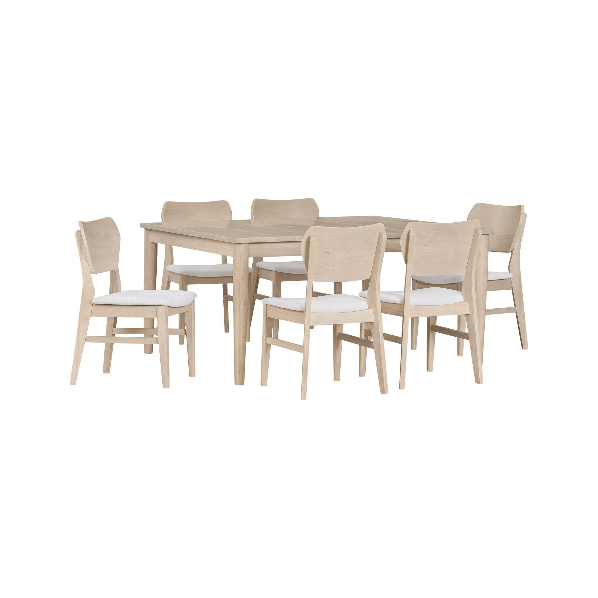 West End - Curved Panel Chair With Ivory Seat