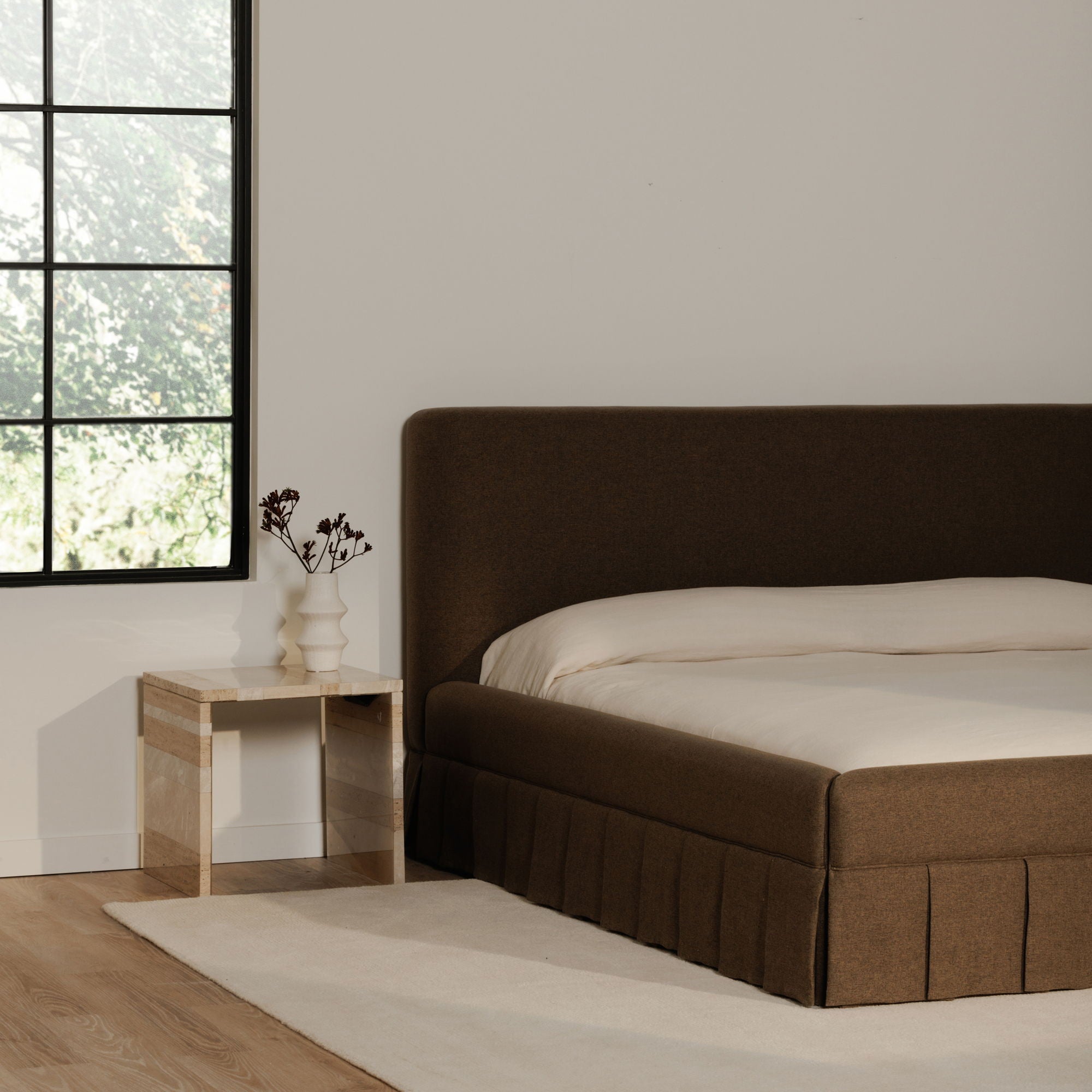 Maren - King Bed - Dark Brown