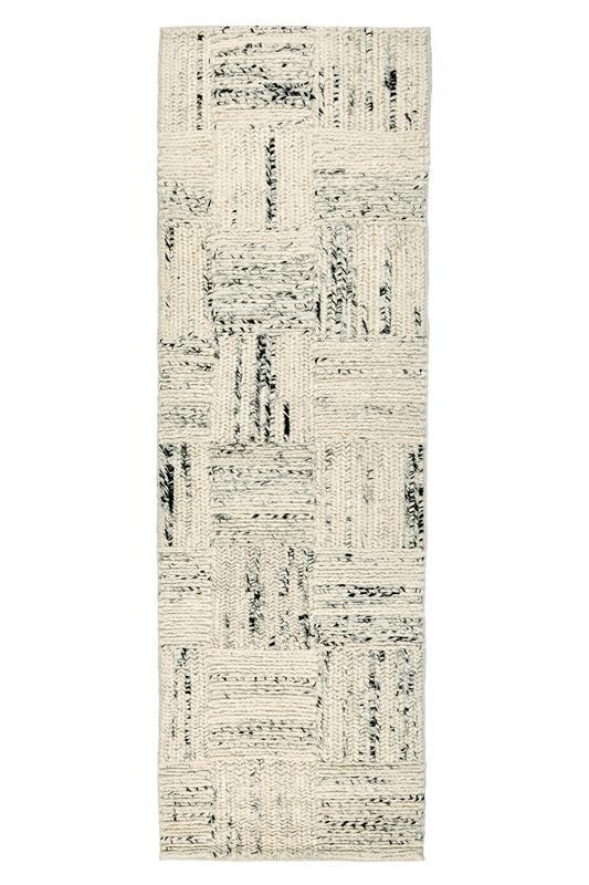 Kanso - 2.6' x 8' Sosa Rug - Ivory/Black