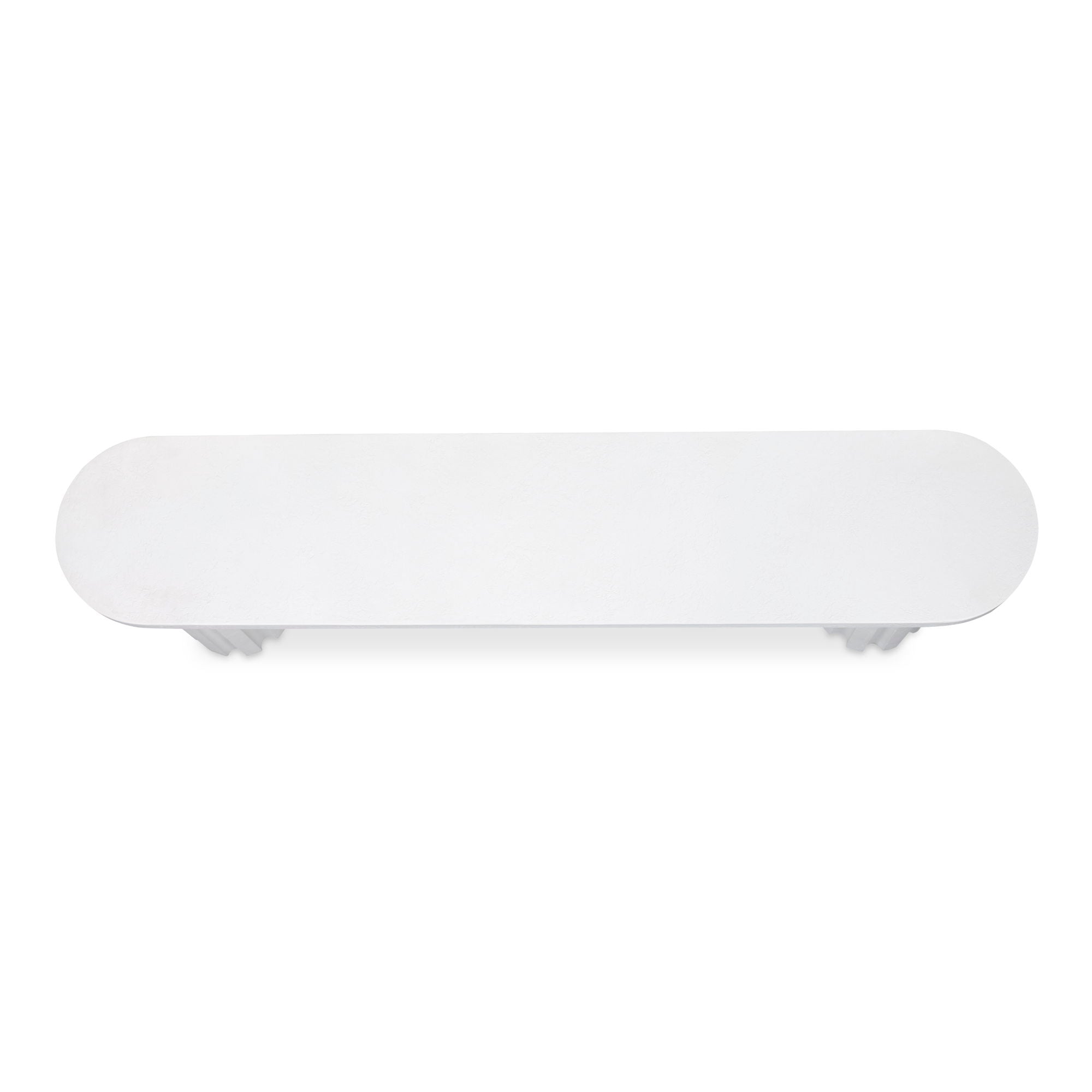 Eris - Outdoor Dining Bench - White