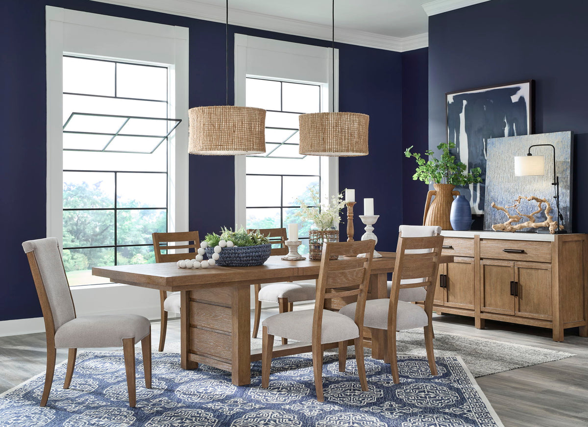Plum Creek - Upholstered Side Chair With Wood Back (Set of 2)
