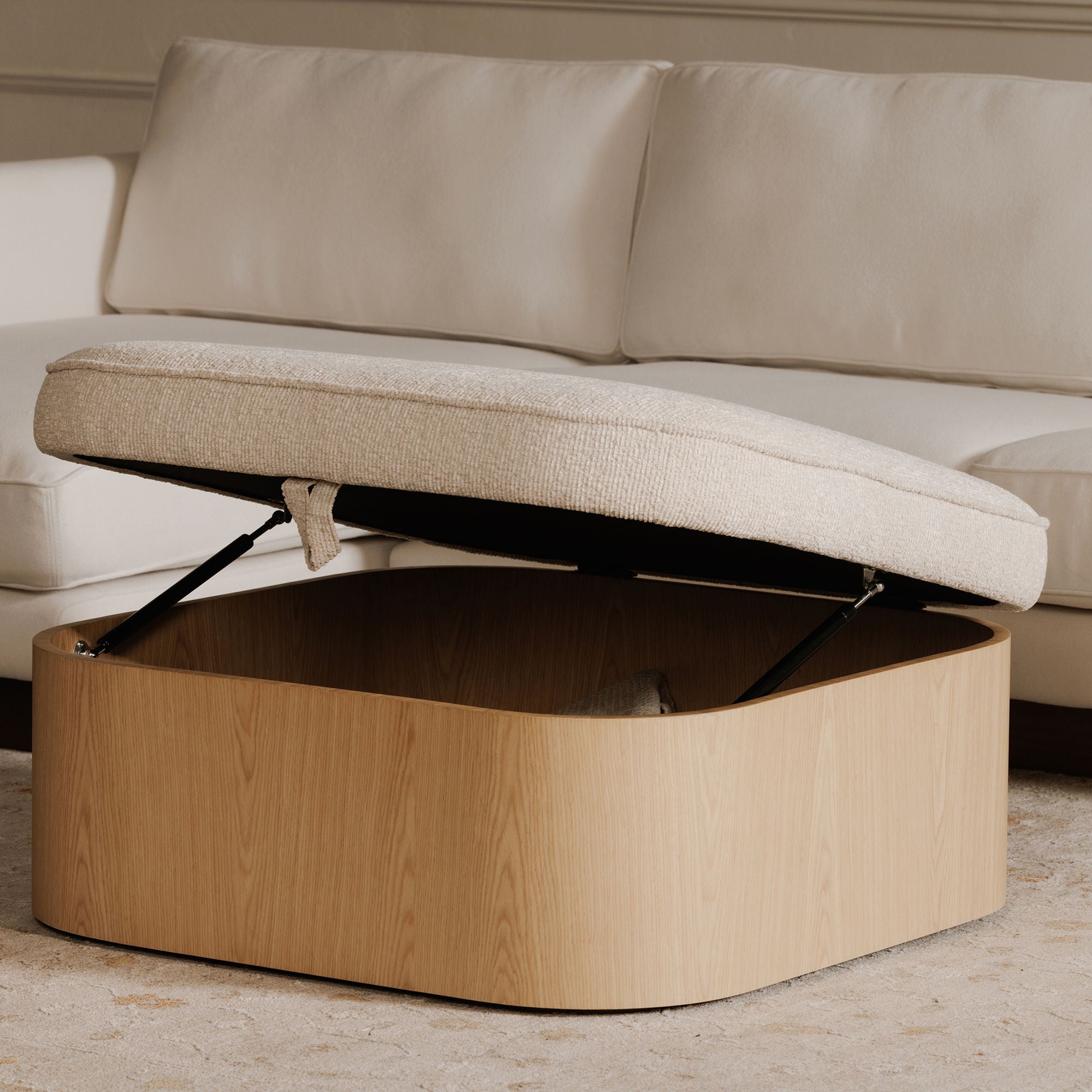 Sonny - Ottoman - Ash