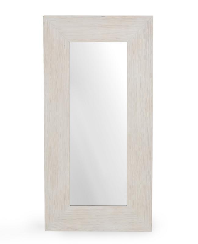 Claire - Floor Mirror - White