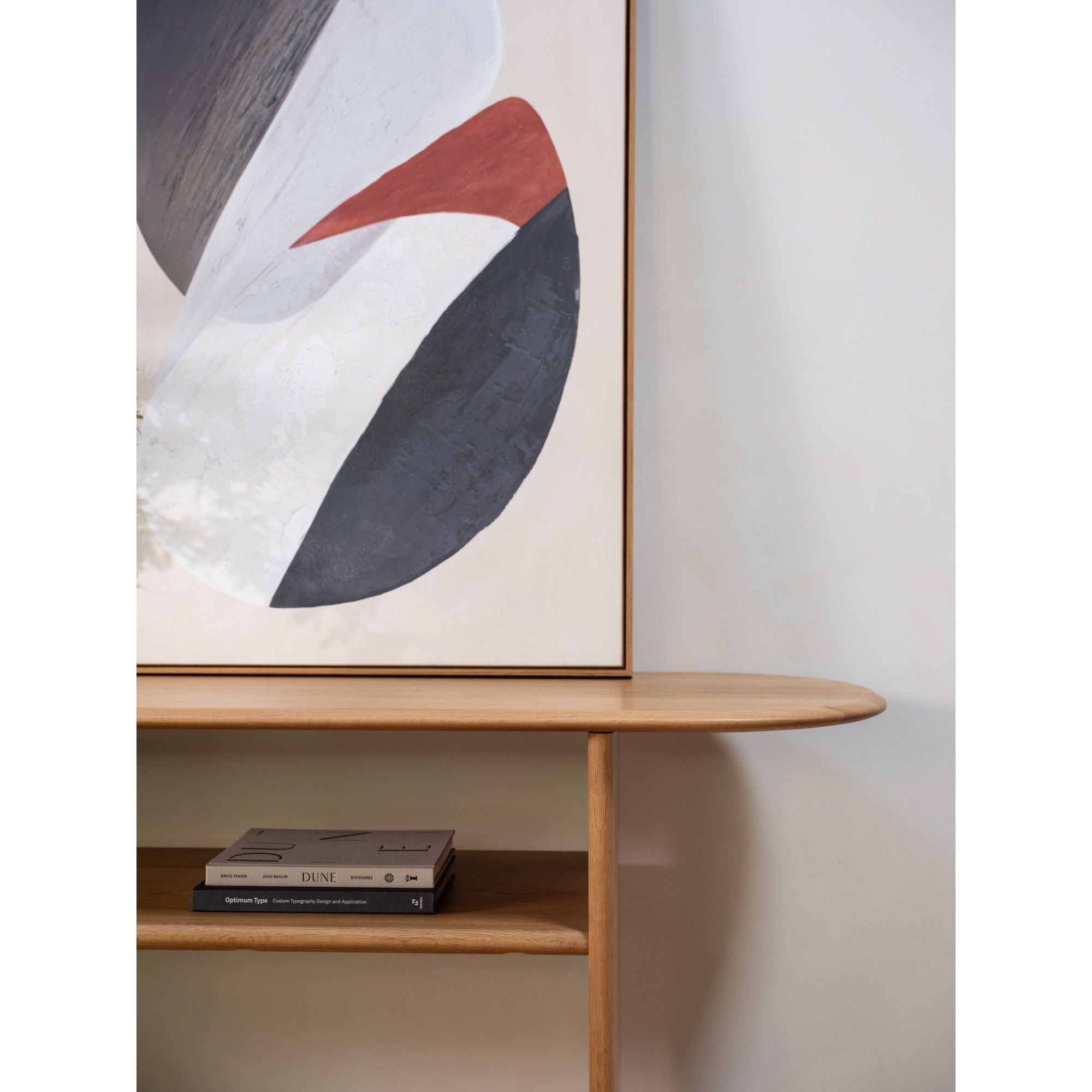 Ruby - Console Table - Natural