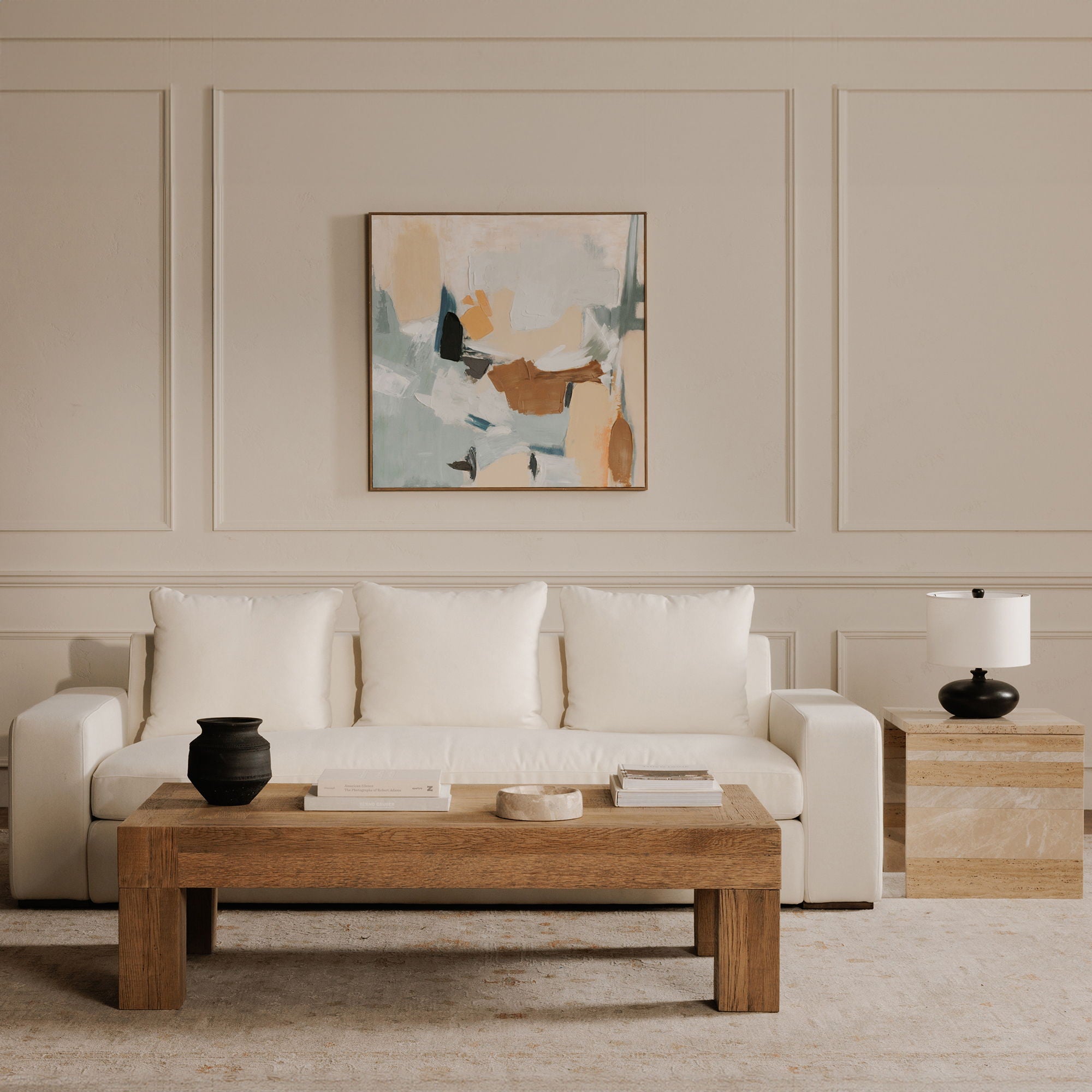 Thomas - Sofa - Ivory