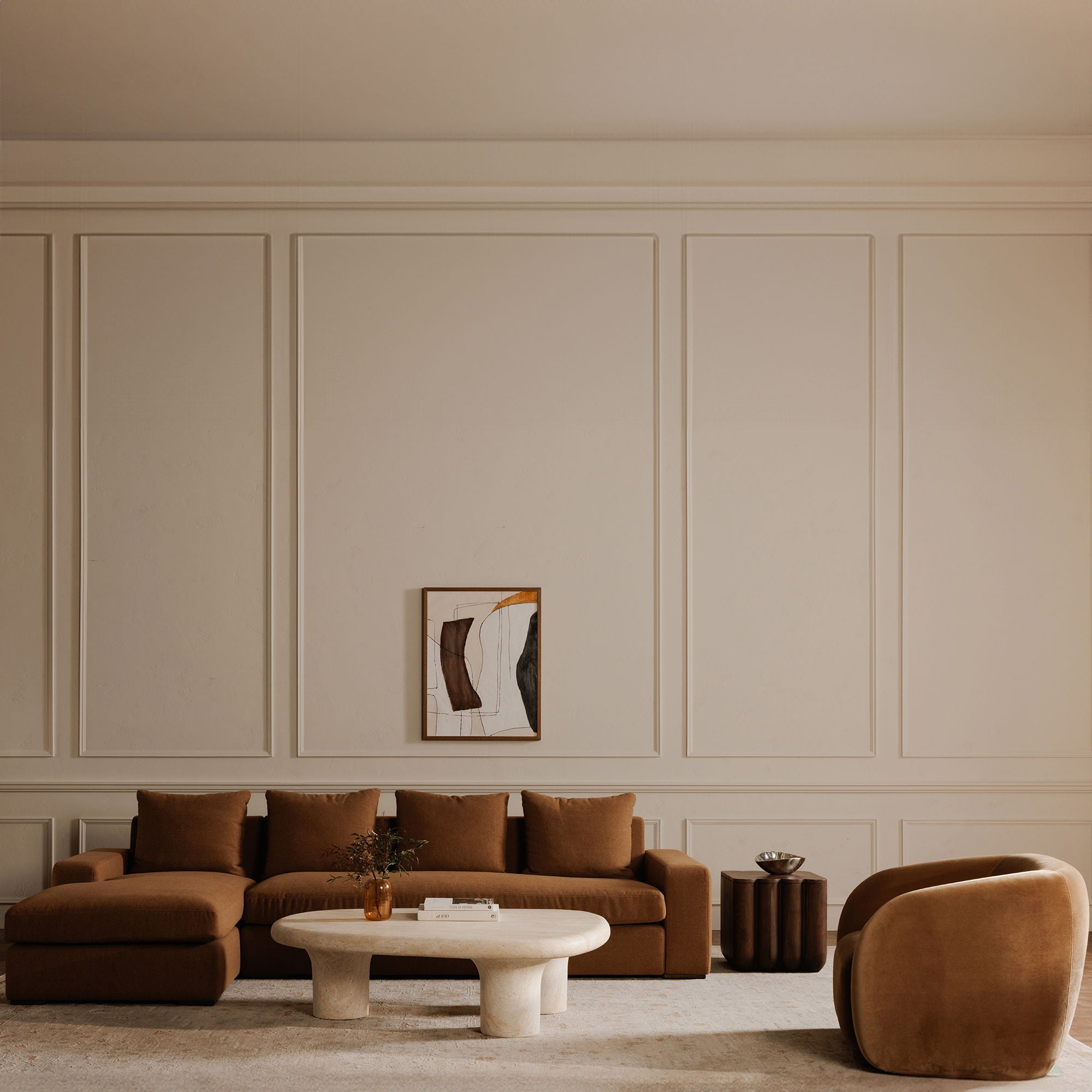 Faye - Accent Chair - Tan
