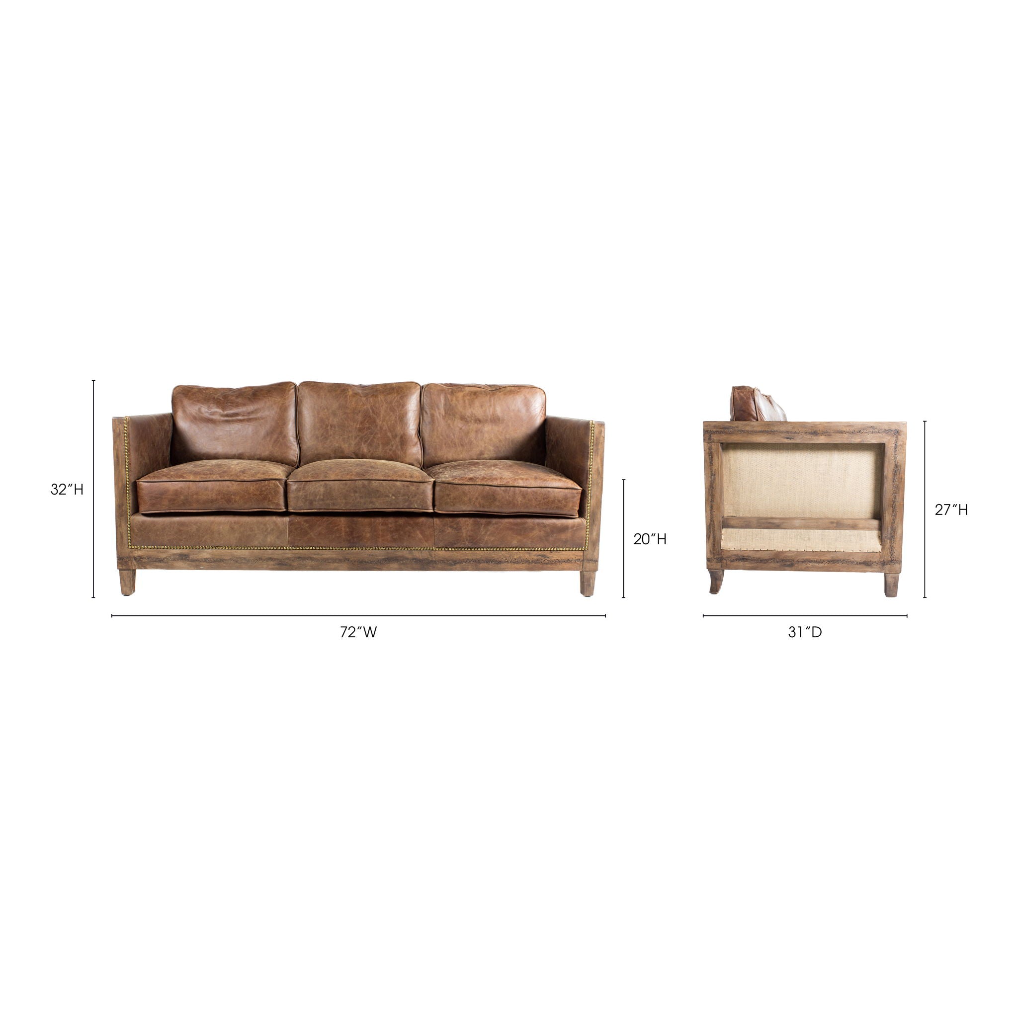 Darlington - Sofa - Light Brown