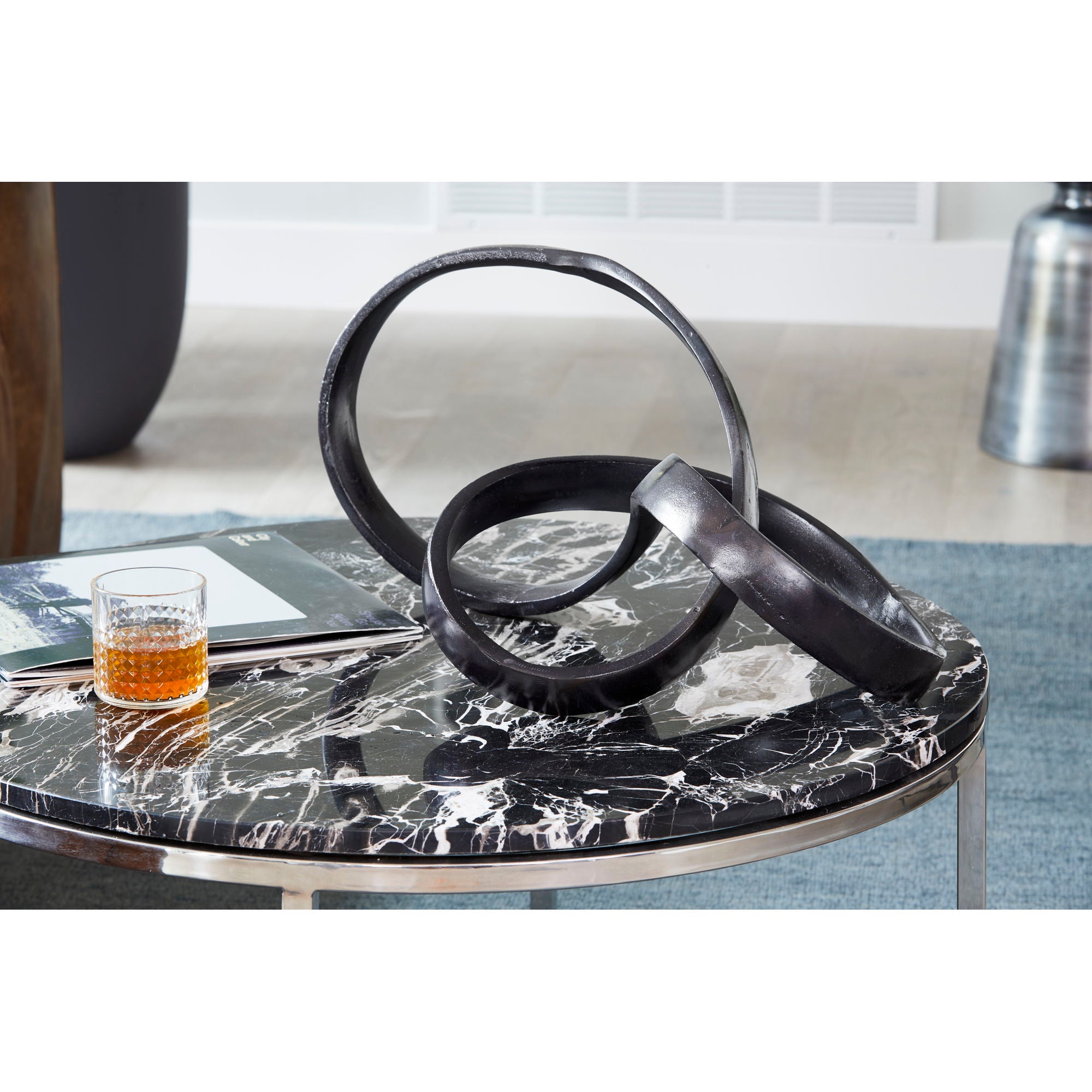 Forever - Sculpture - Black