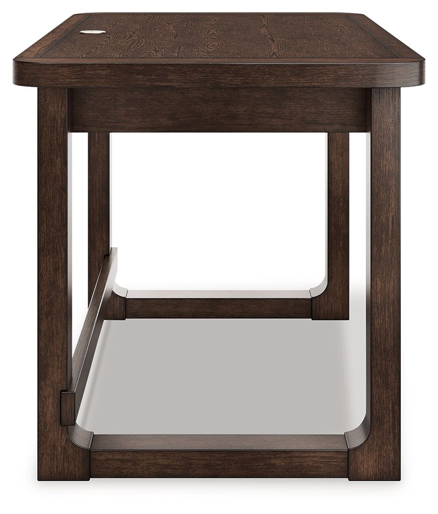 Breckington - Dark Brown - Home Office Desk