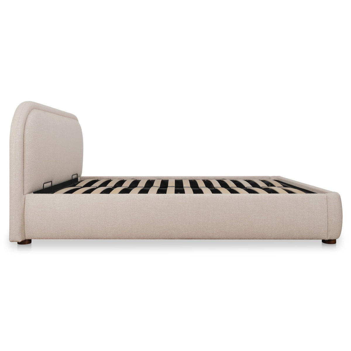 Colin - King Storage Bed - Light Brown