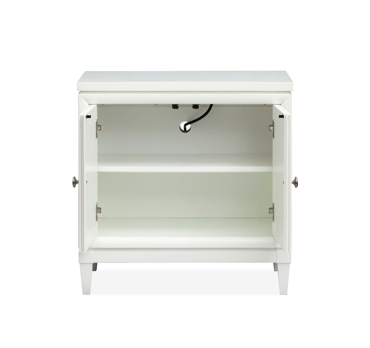 Springhouse - Door Nightstand - Whisper White