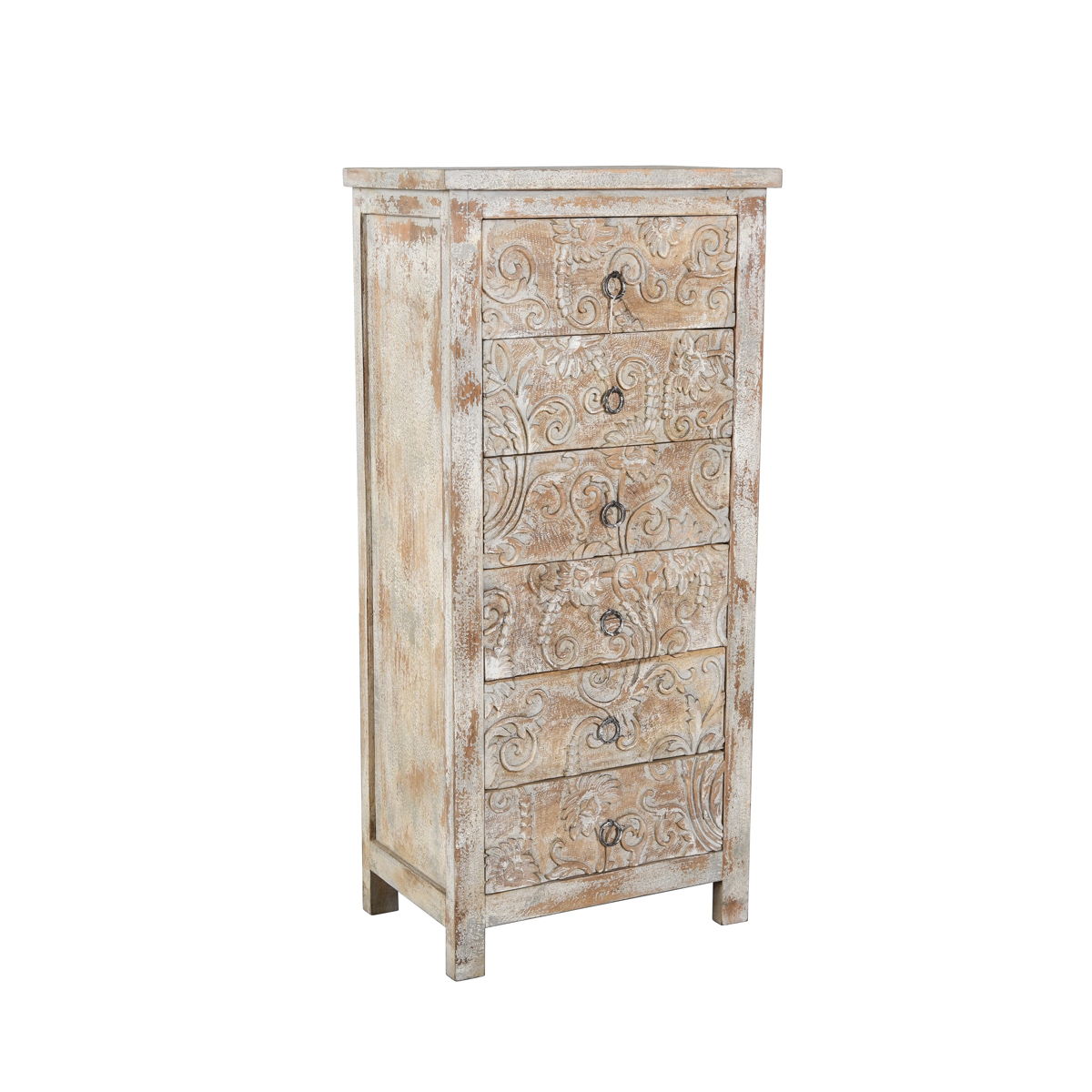 6 Drawer Chest - Beige