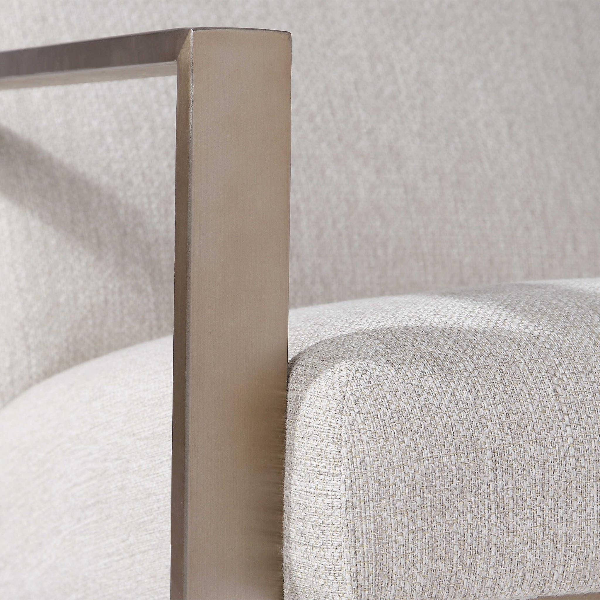Wills - Contemporary Accent Chair - Beige