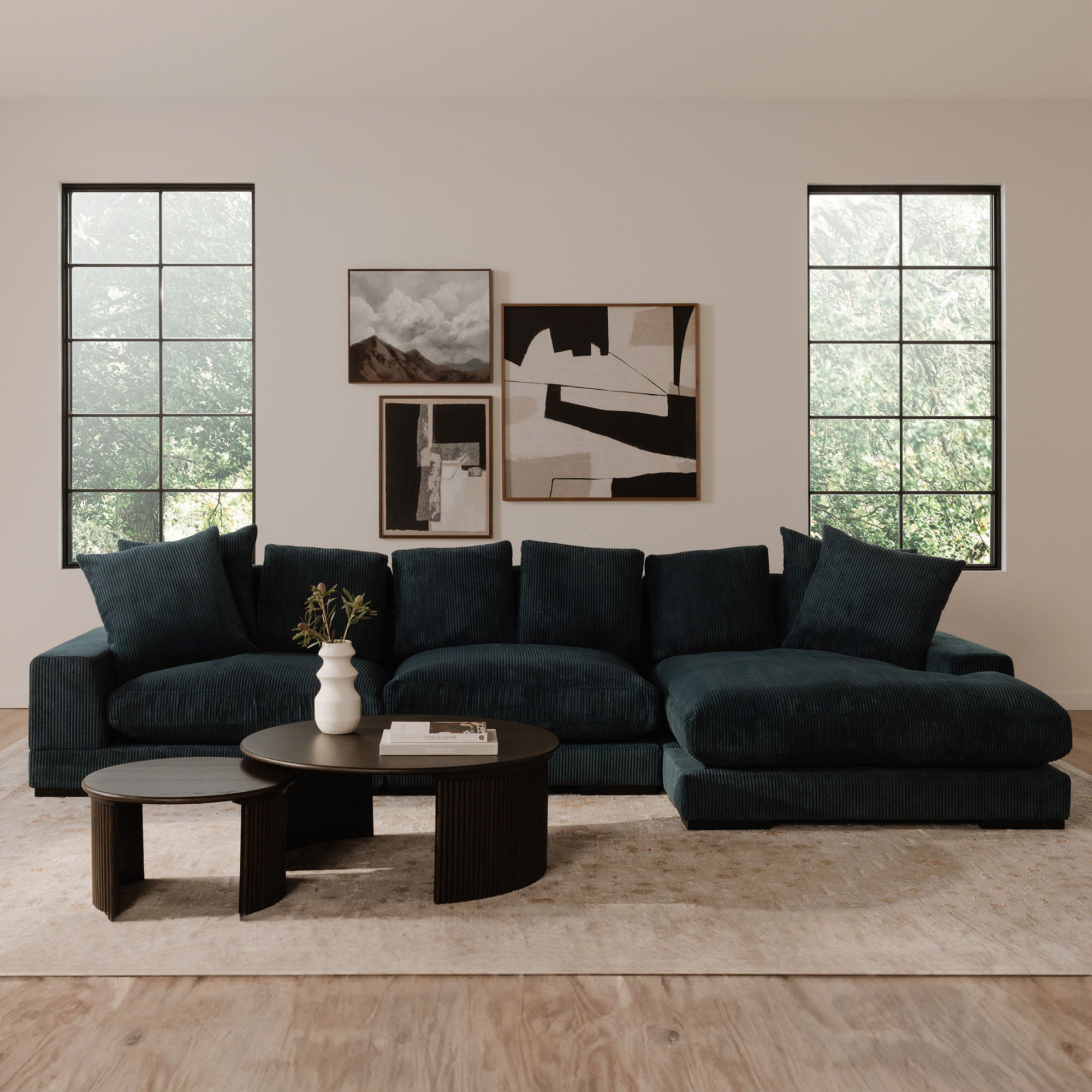Penny - Small Coffee Table - Dark Brown