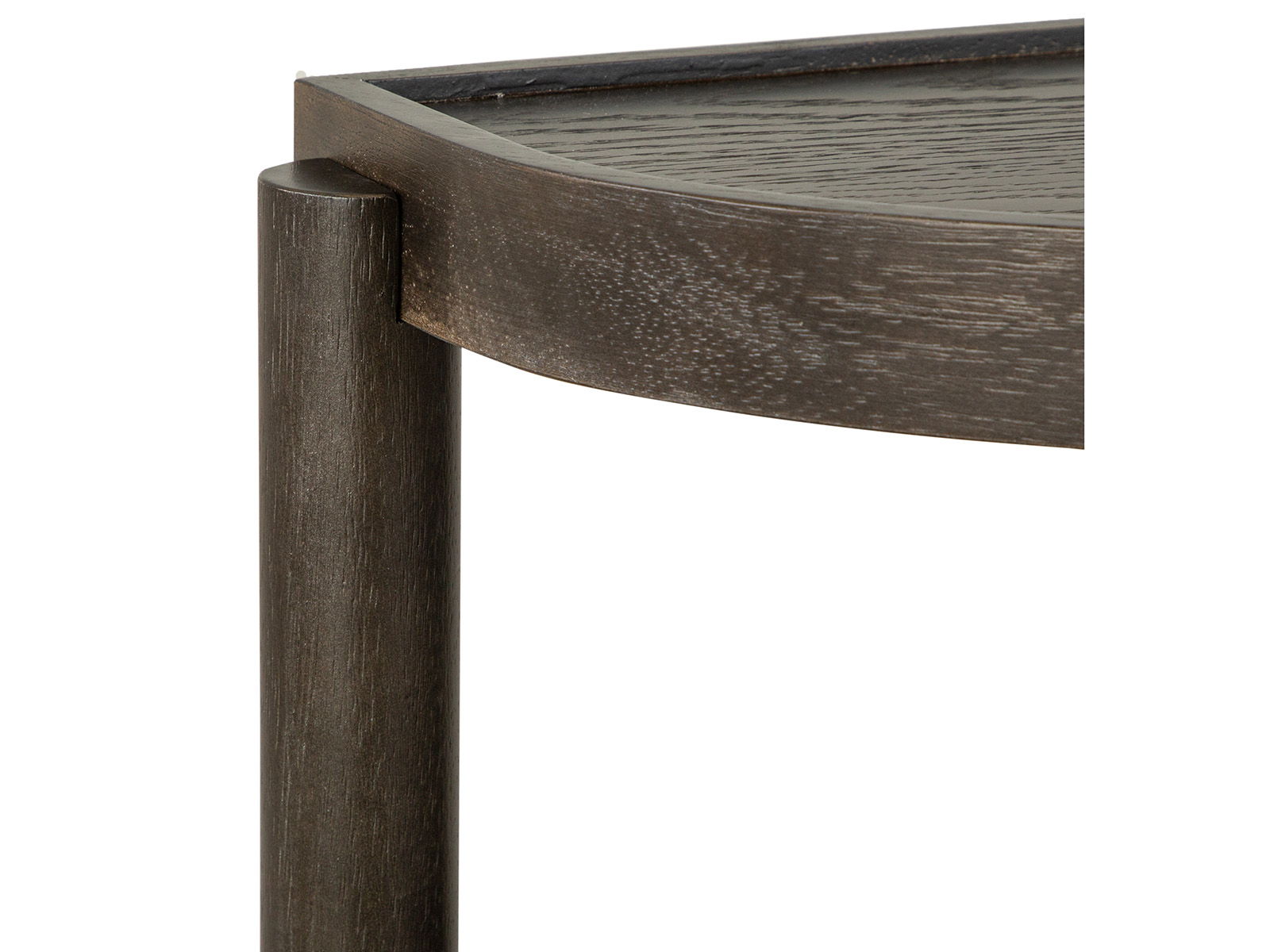 Hadleigh - Demilune Sofa Table - Coffee Bean