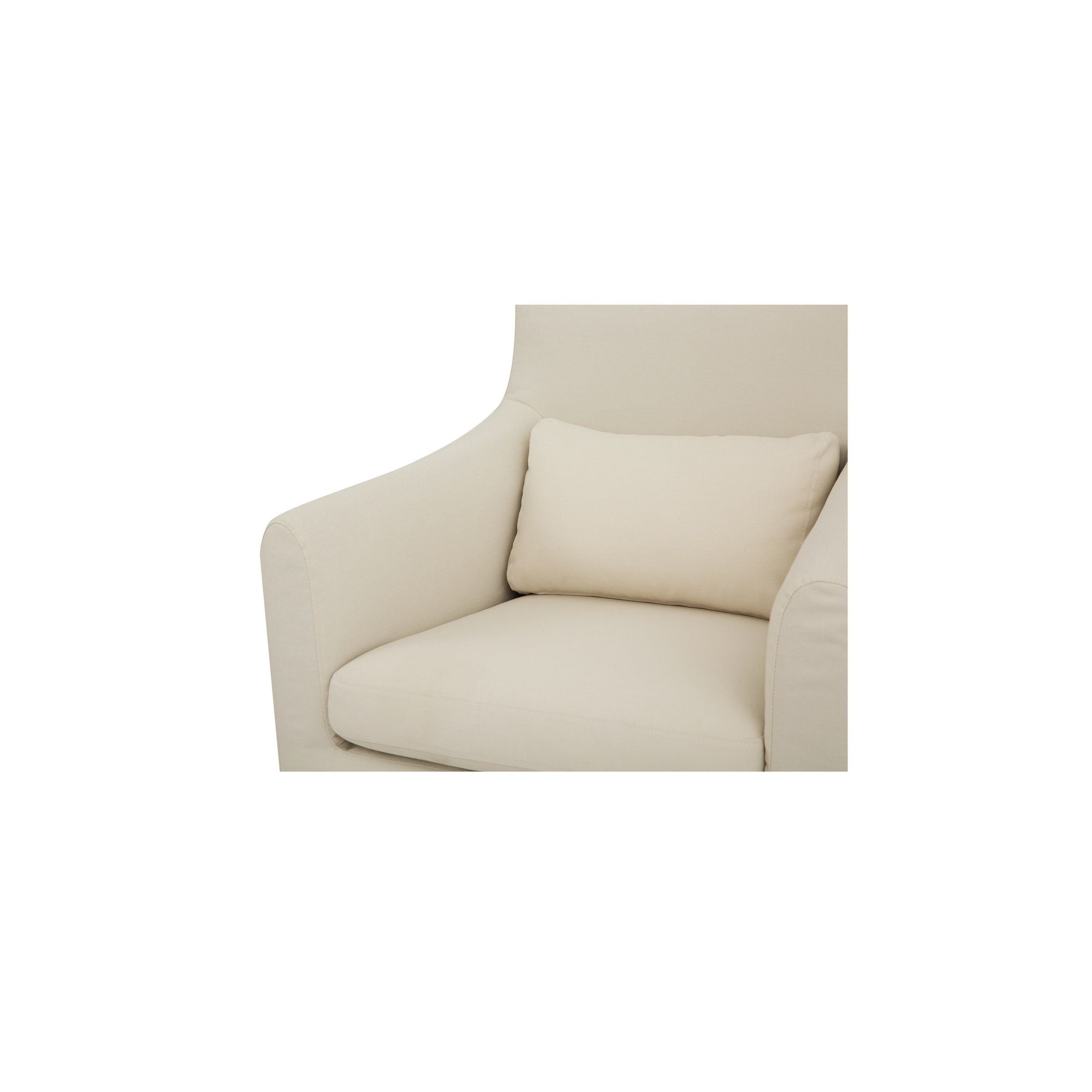 Lydia - Outdoor Slipcover Dining Chair - Cream