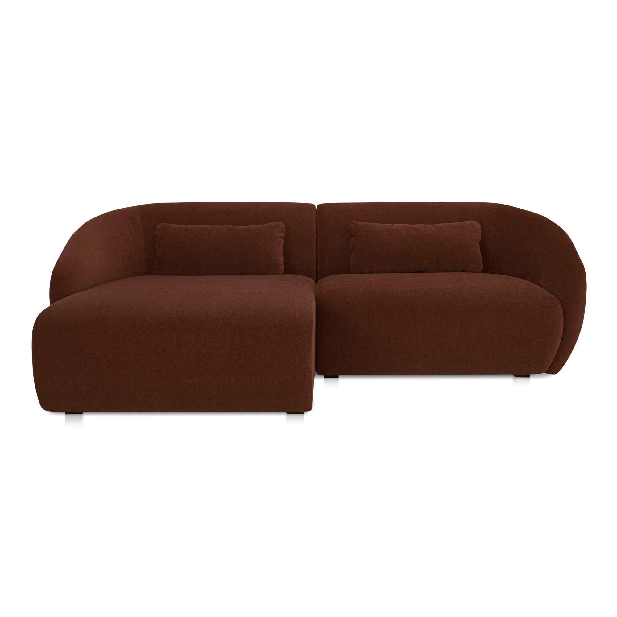 Amelia - Nook Modular Left Sectional - Chestnut