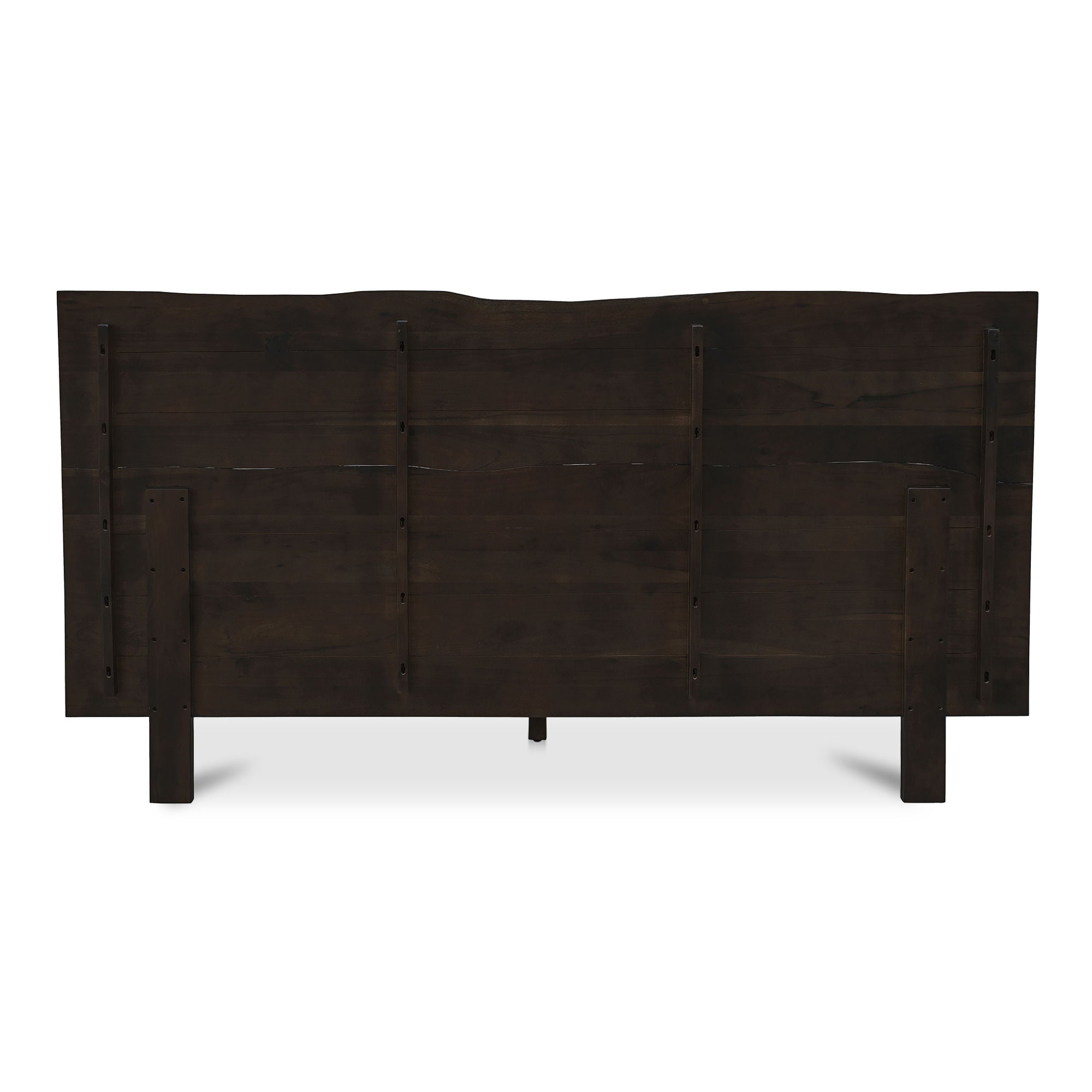 Madagascar - Queen Platform Bed - Dark Brown