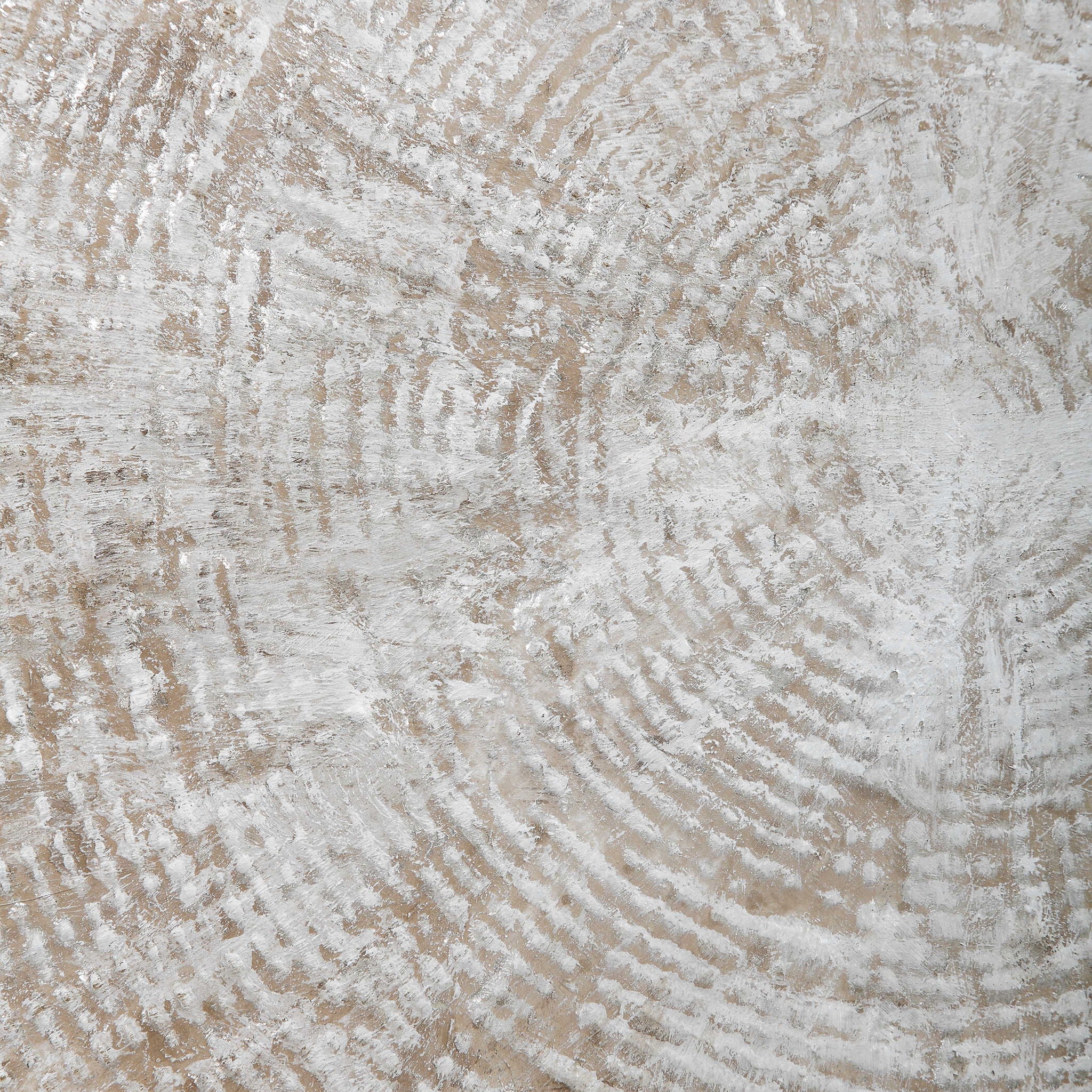 Mesmerize - Abstract Art - Pearl Silver