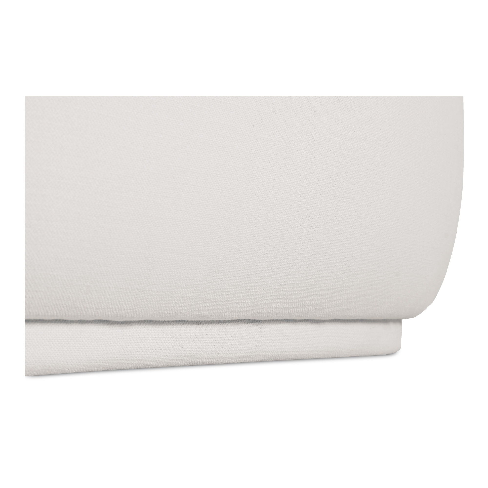Marion - Rectangular Ottoman - White