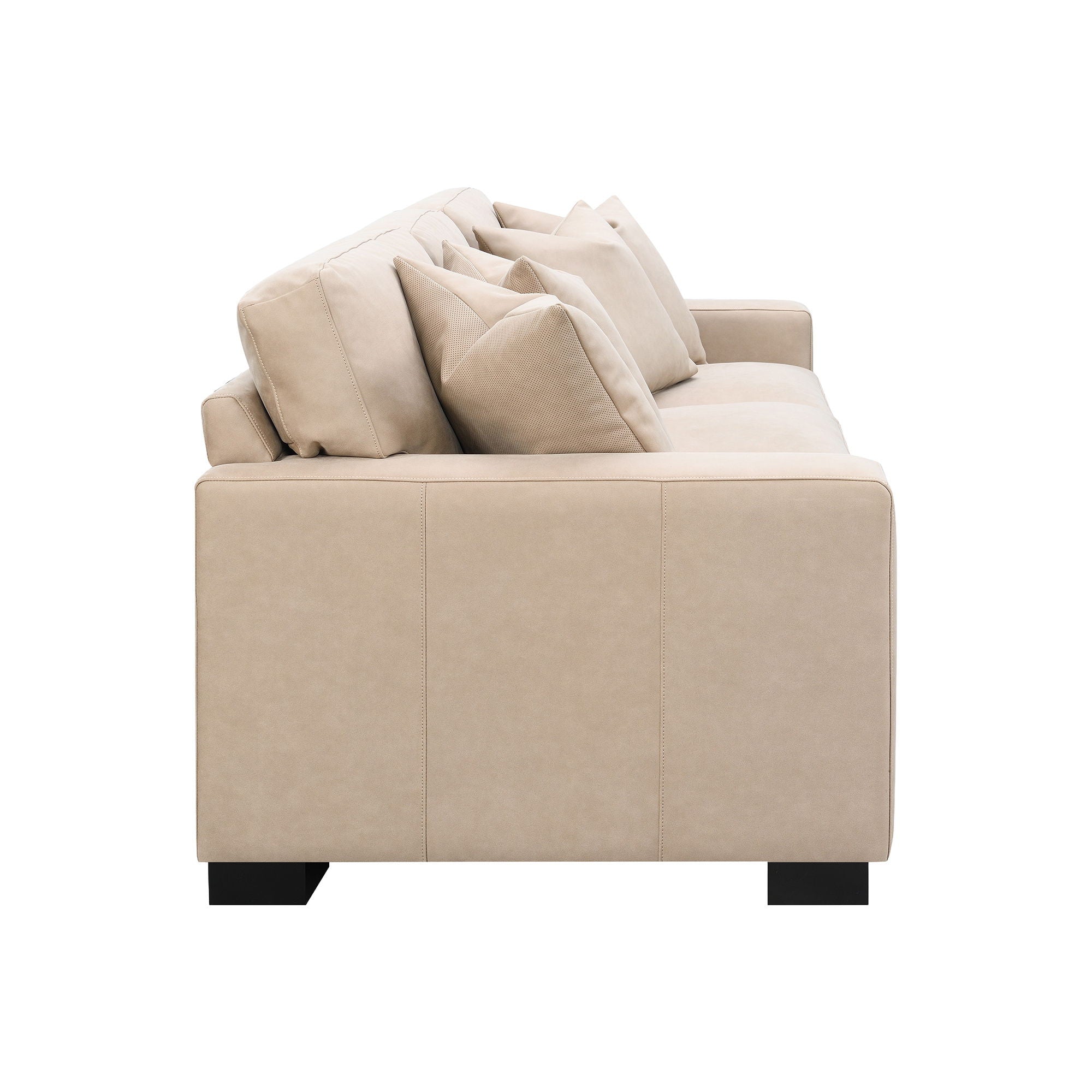 Dexter - Sofa With 4 Pillows - Taupe