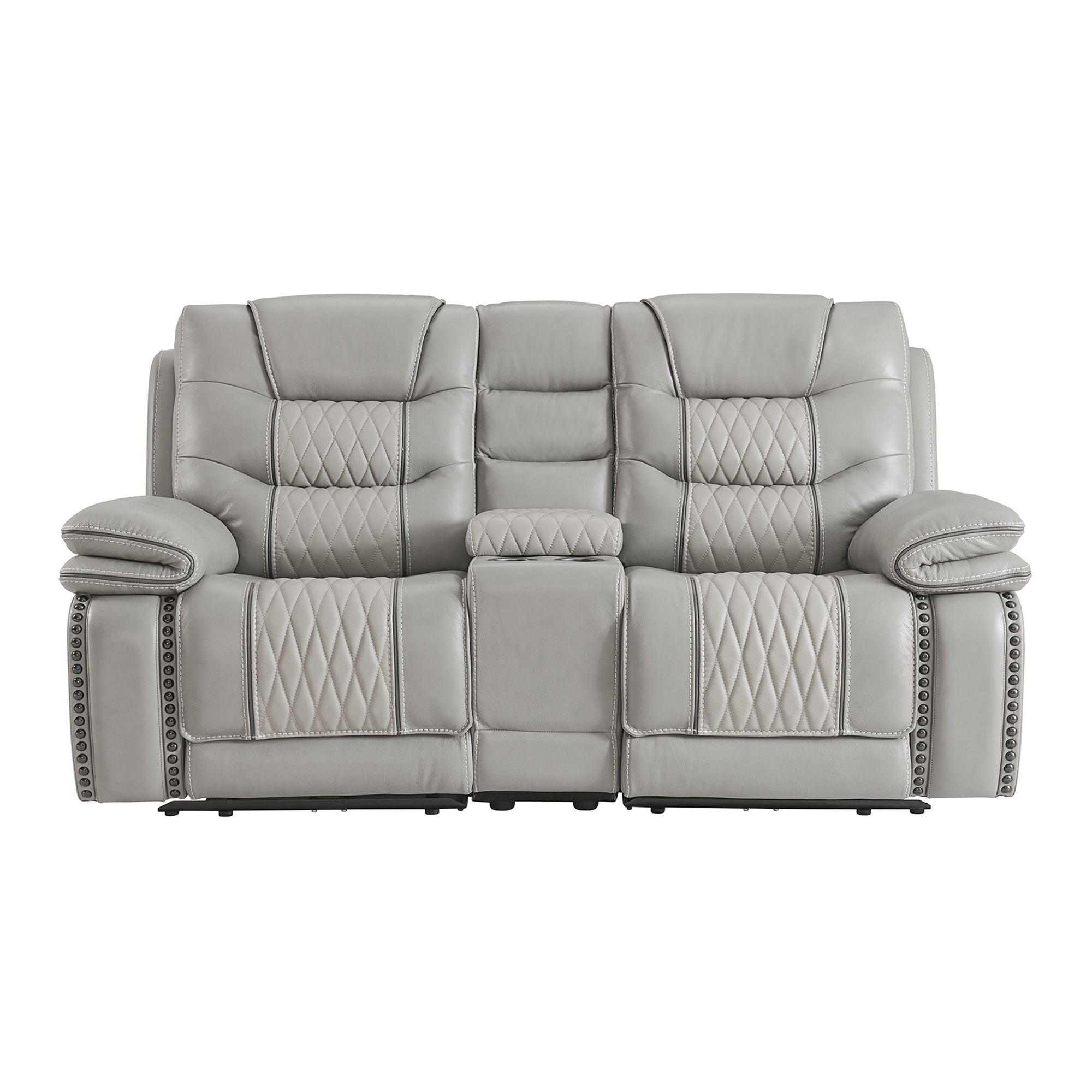 Cody - Dual-Power Loveseat - Santorini Solana