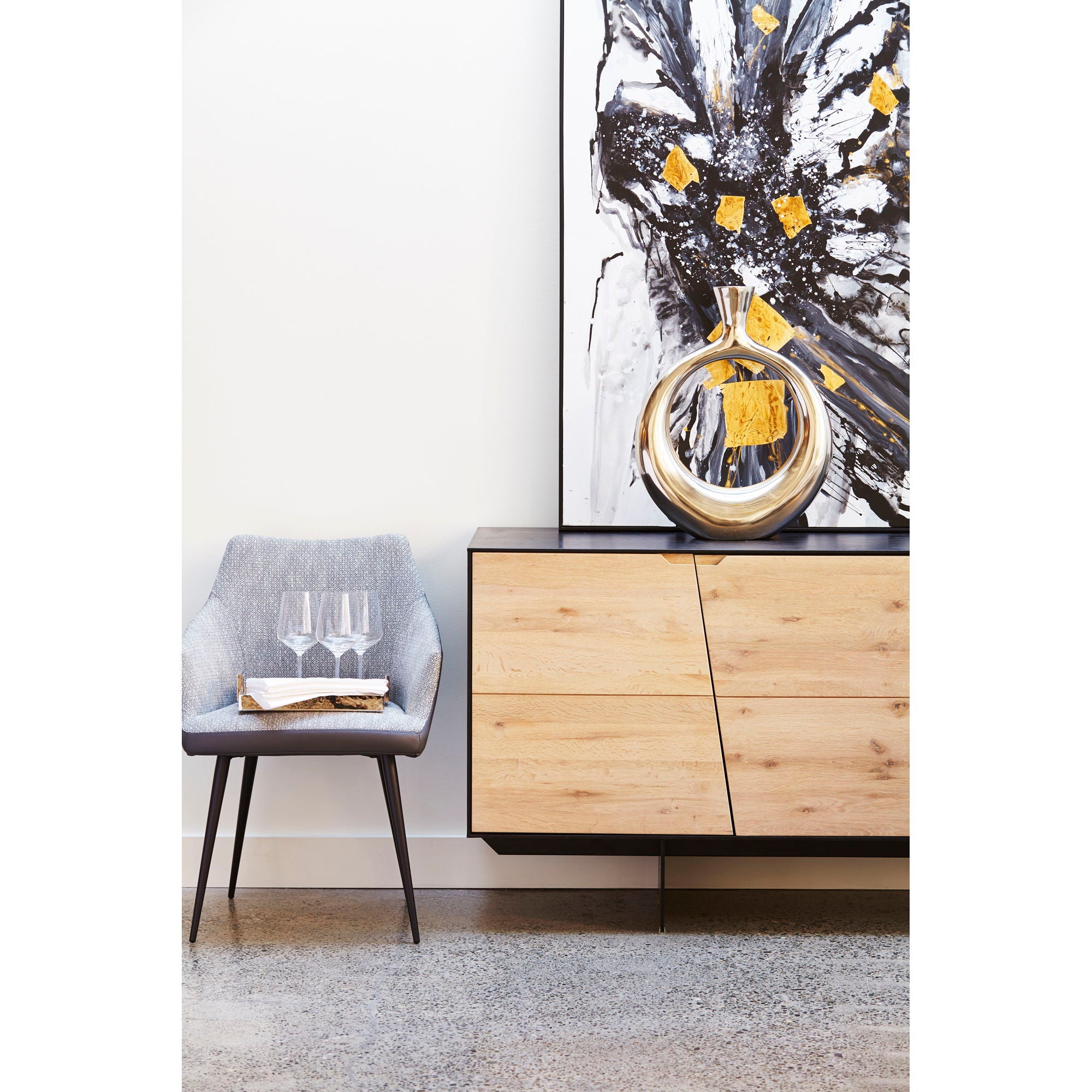 Instinct - Sideboard - White Wax