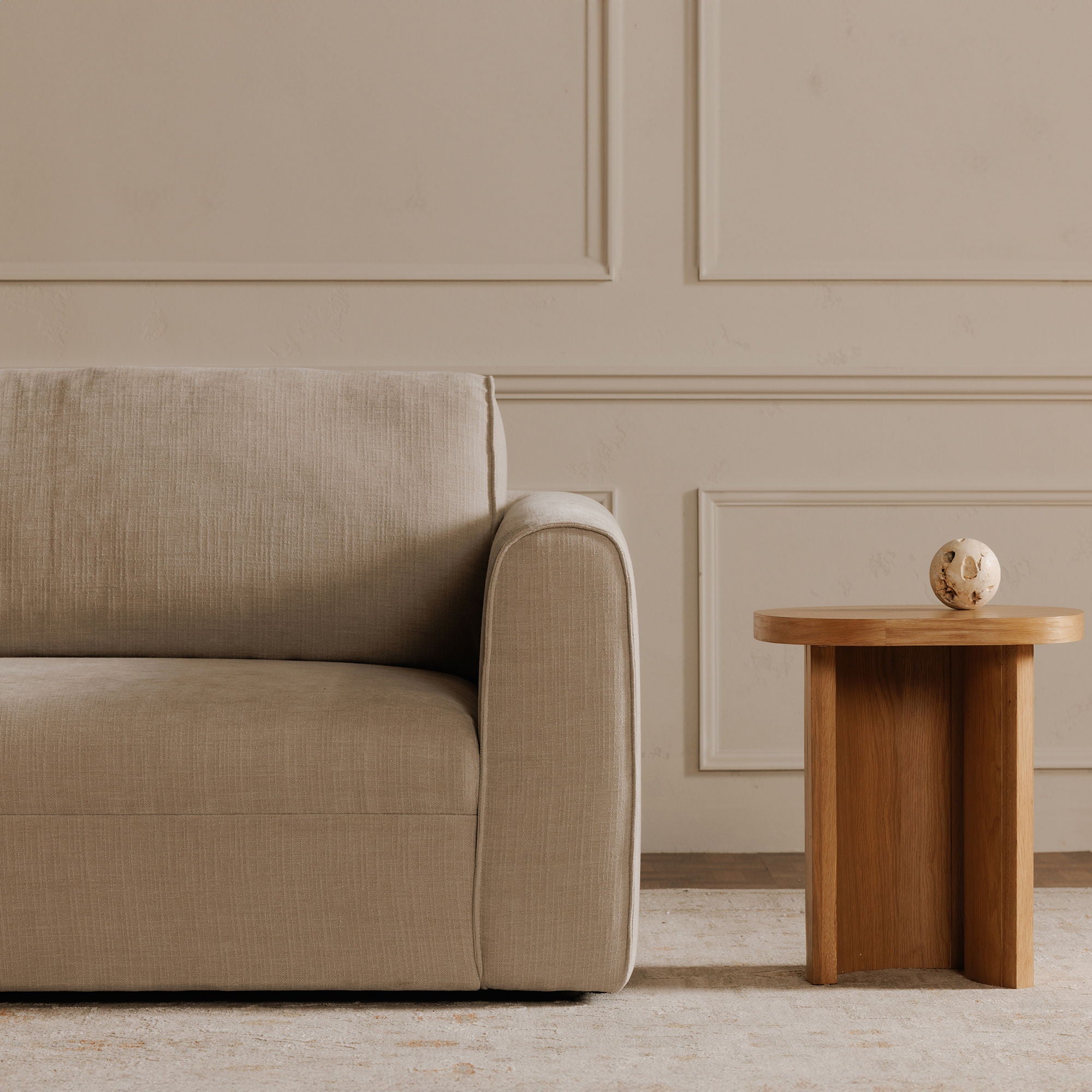 Madrid - Right Sectional - Cool Beige