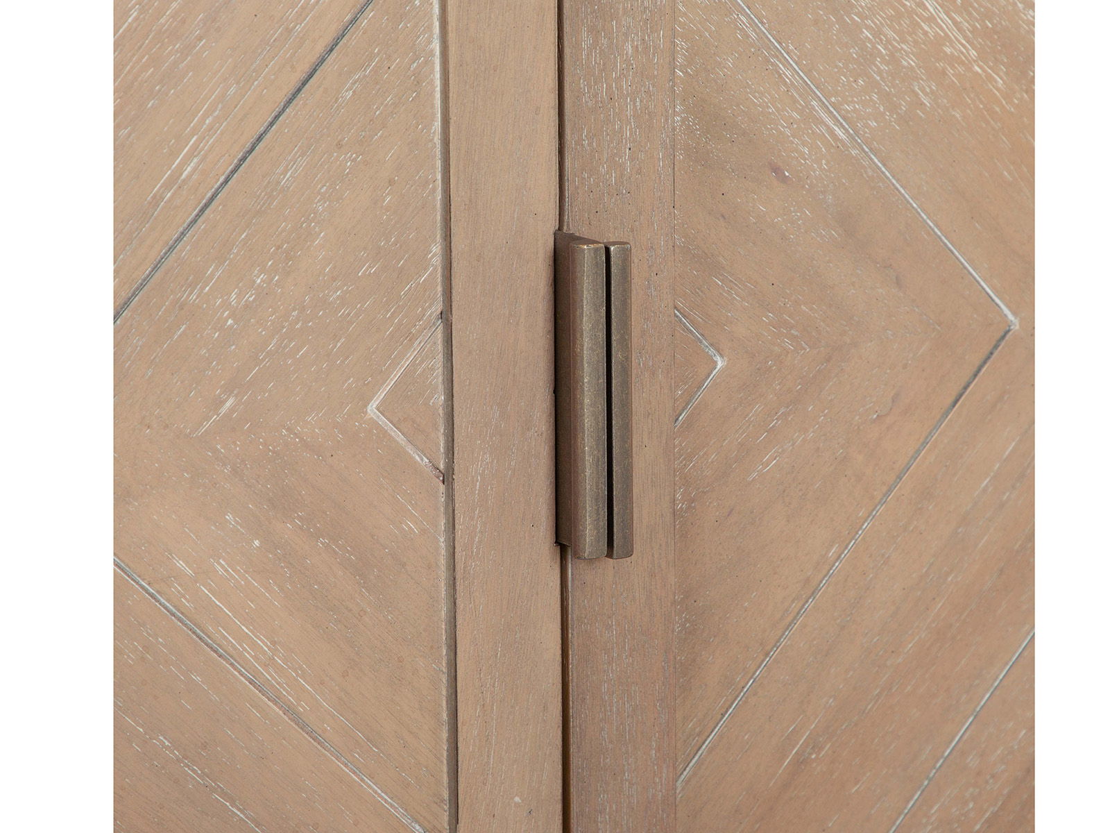 Ainsley - Display Cabinet - Cerused Khaki