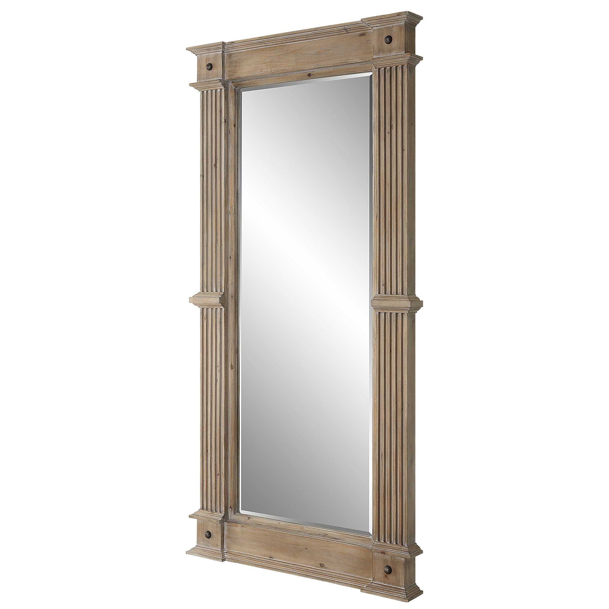 McAllister - Oversized Mirror - Dark Brown