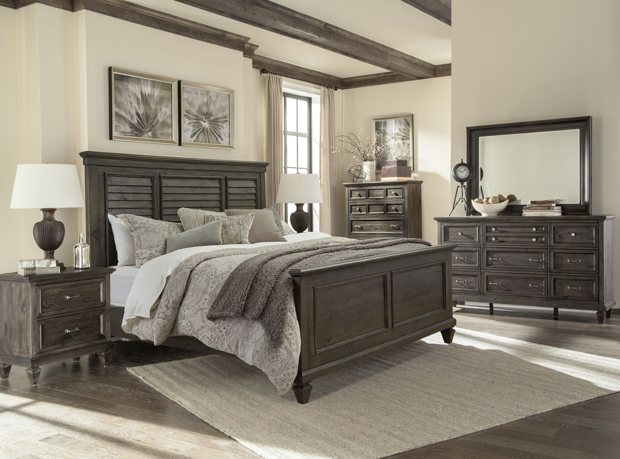 Calistoga - Shutter Panel Bed